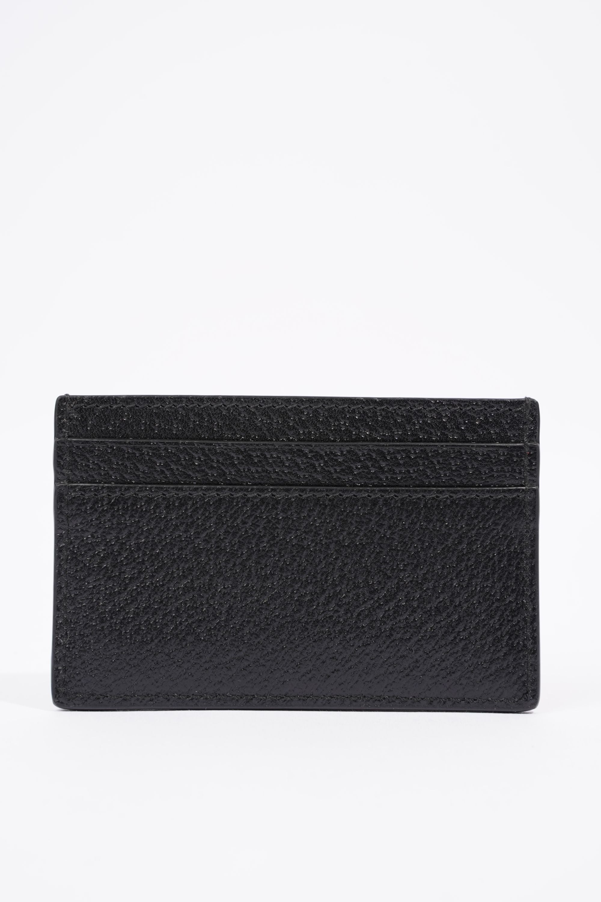 Gucci Mens Marmont Card Case Black Leather