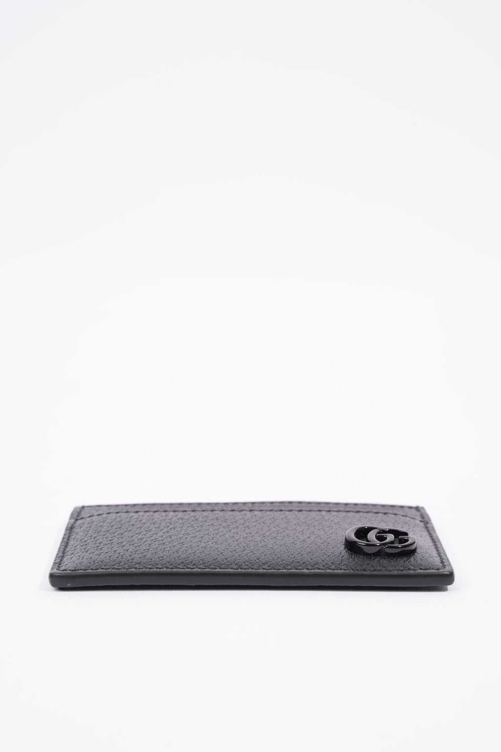 Gucci Mens Marmont Card Case Black Leather