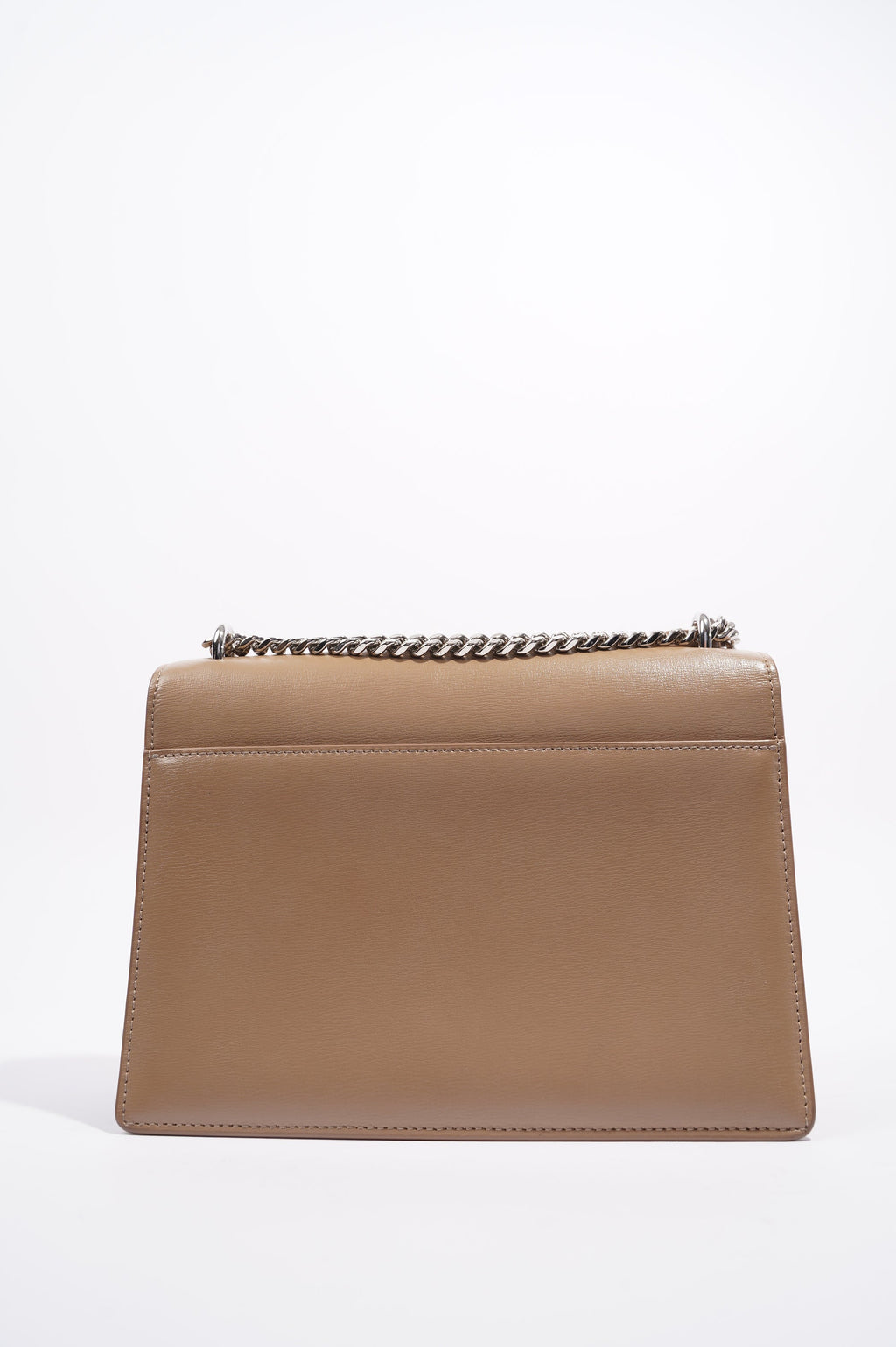 Saint Laurent Womens Sunset Chain Bag Dark Beige Medium