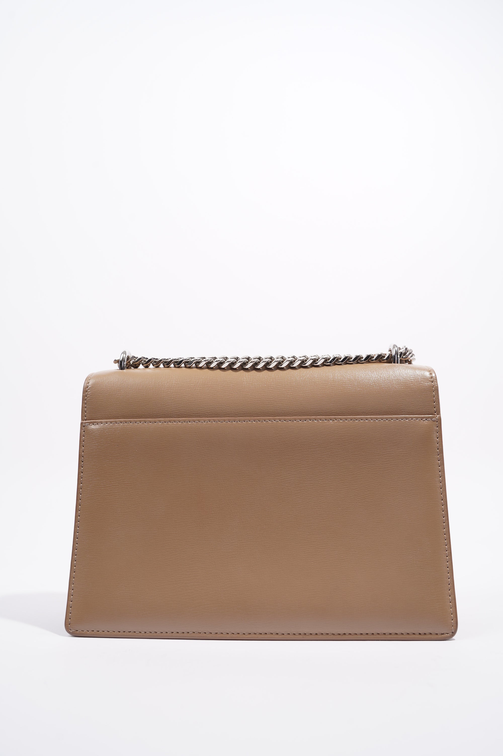 Saint Laurent Womens Sunset Chain Bag Dark Beige Medium
