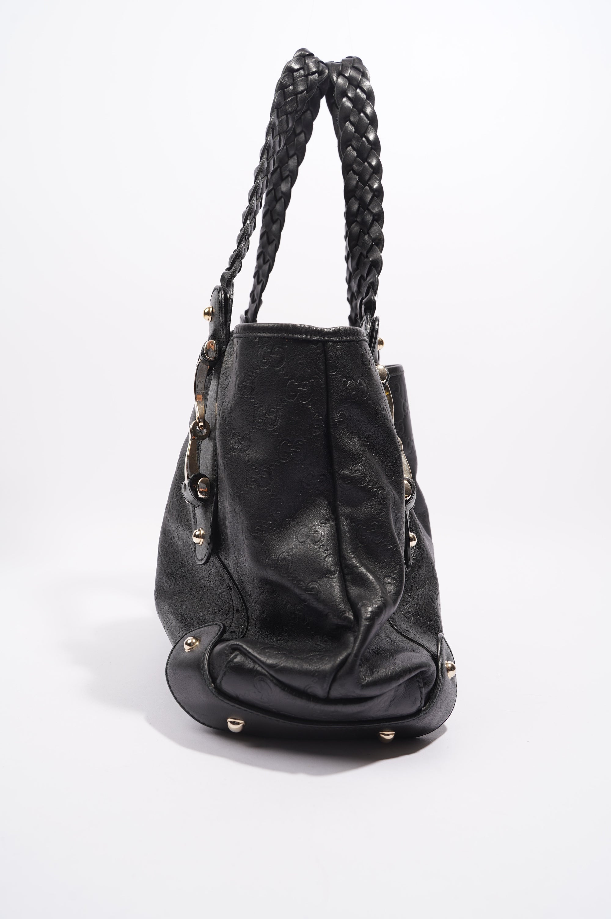 Gucci Womens Pelham Bag Black Leather