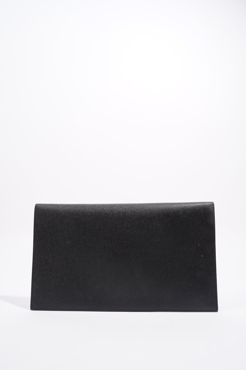Saint Laurent Womens Uptown Pouch Black / Gold