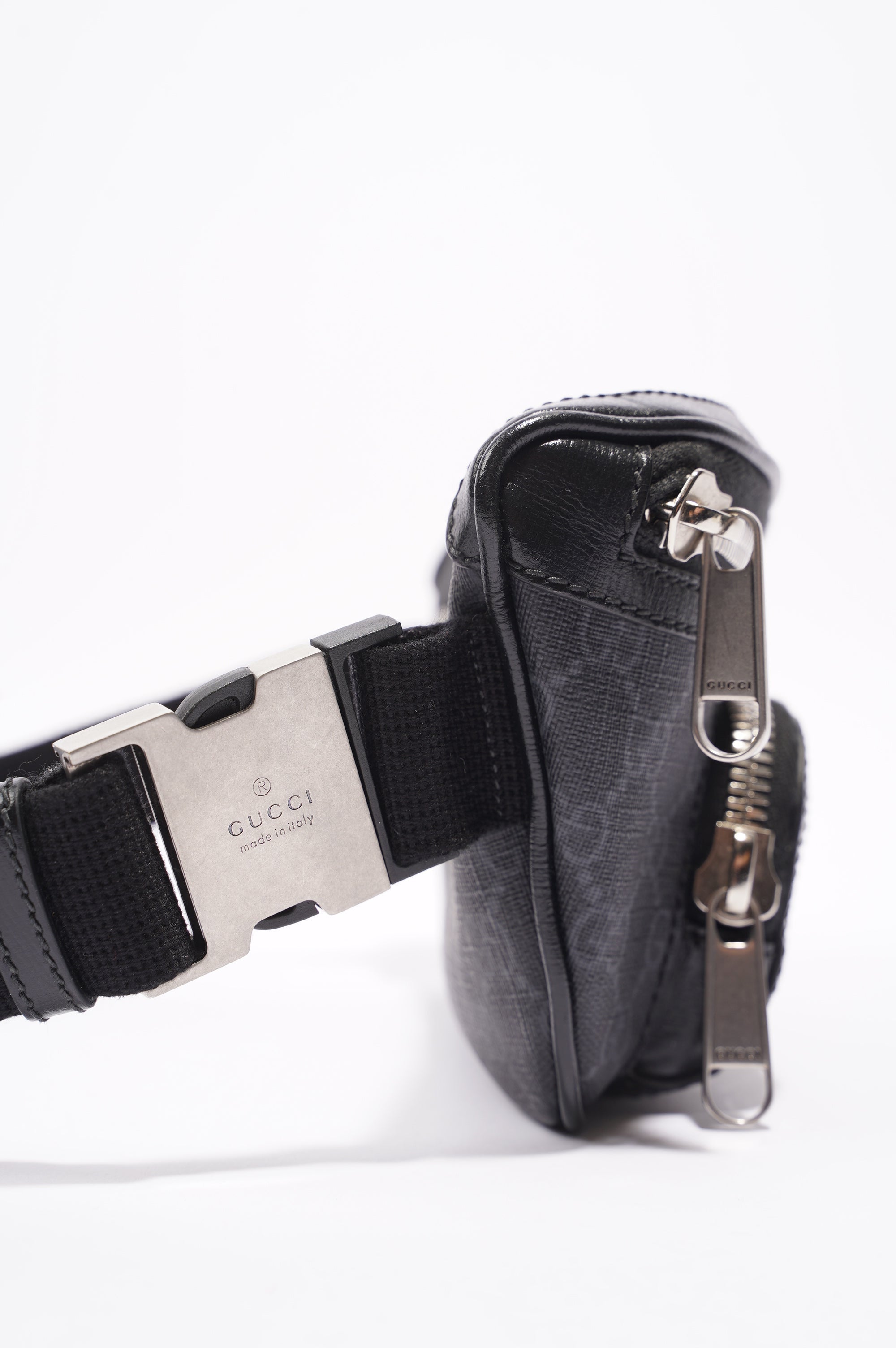 Gucci Belt Bag With Interlocking G Black / Supreme Canvas