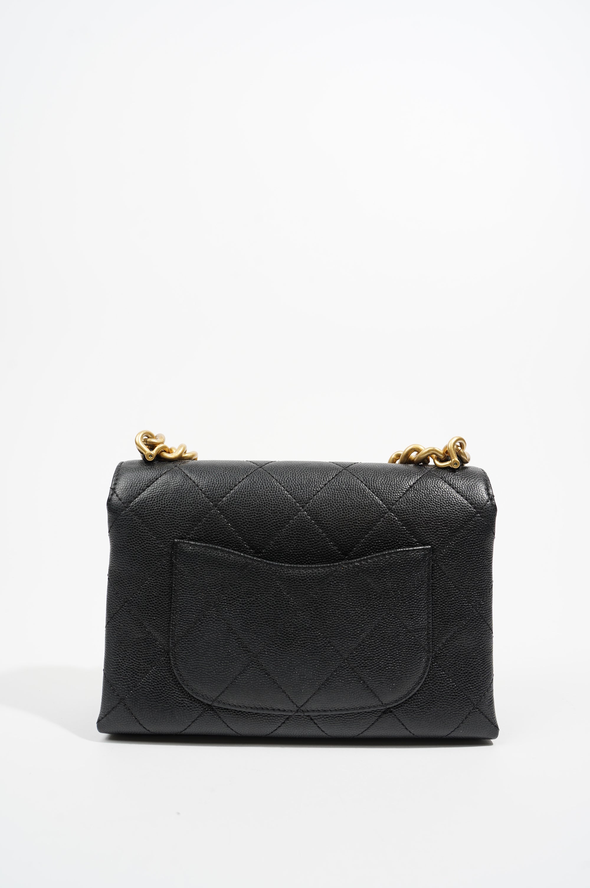 Chanel Womens Quilted Mini Bracelet On Chain Flap