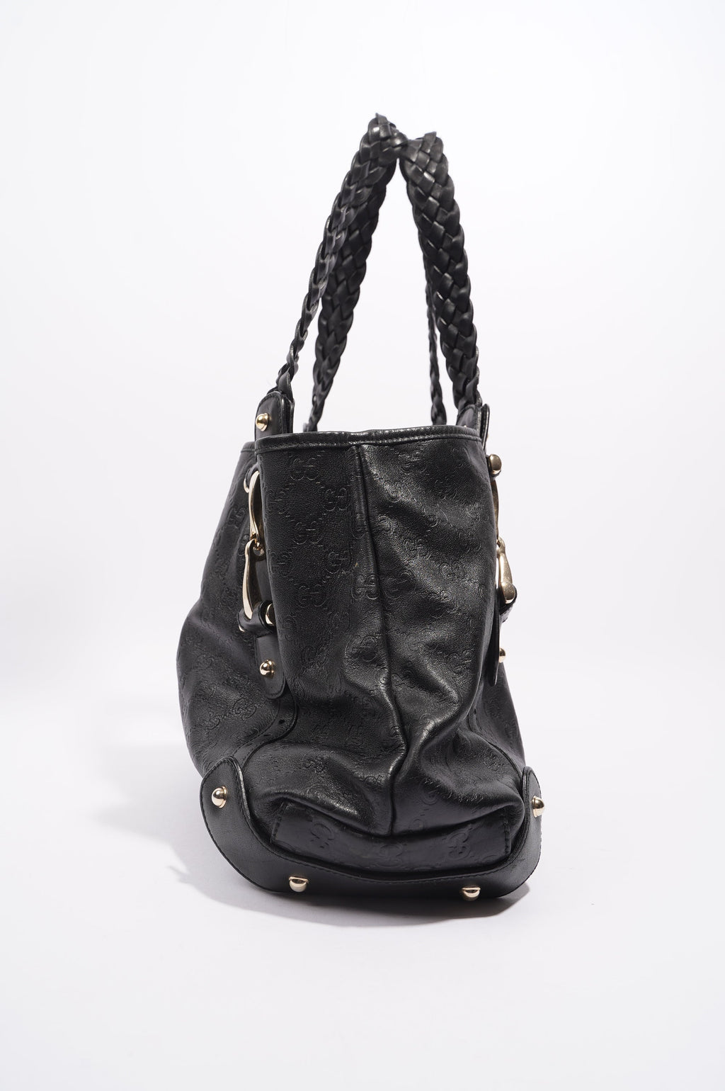 Gucci Womens Pelham Bag Black Leather