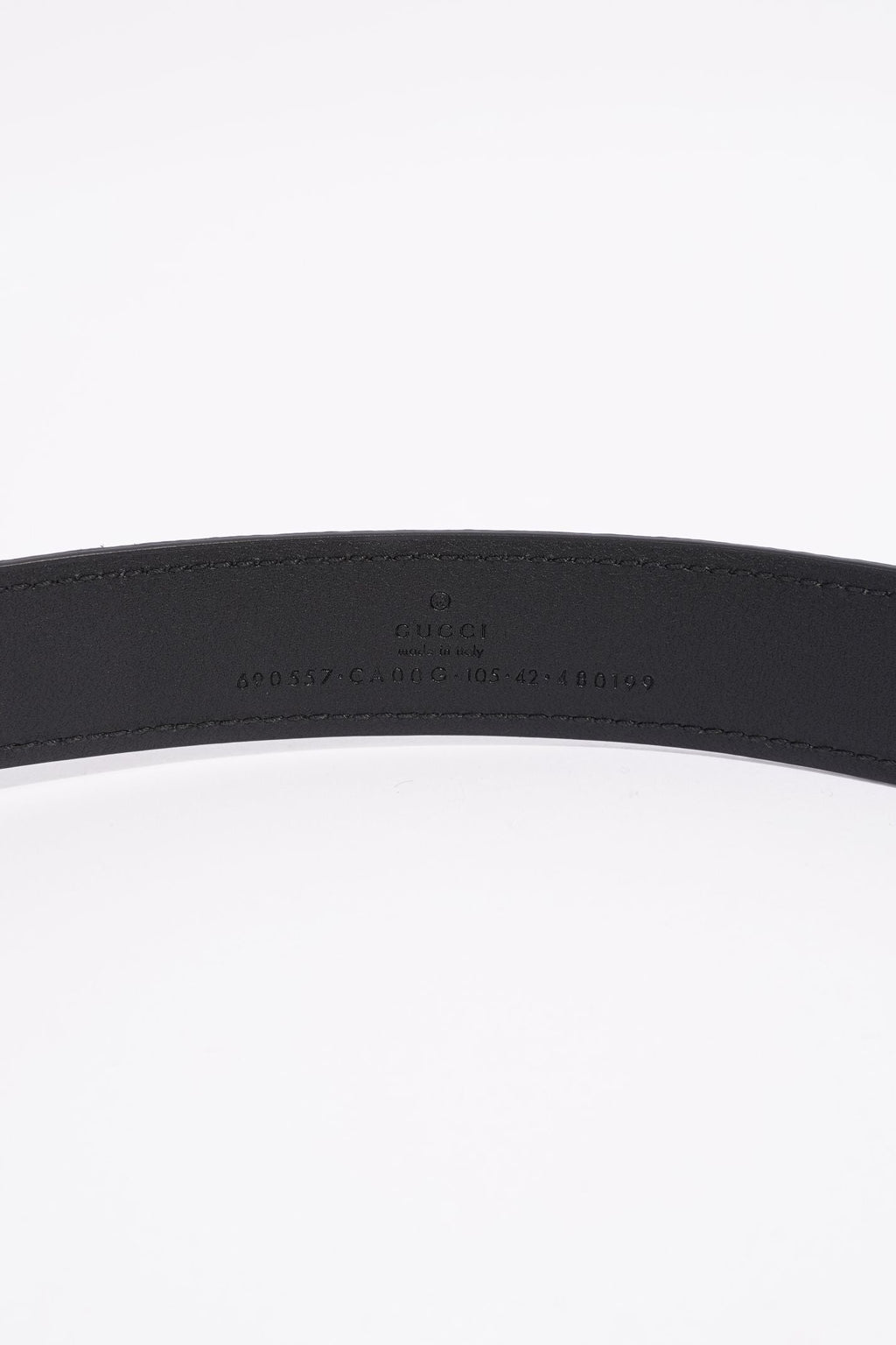 Gucci Blondie Belt Black Suede 105