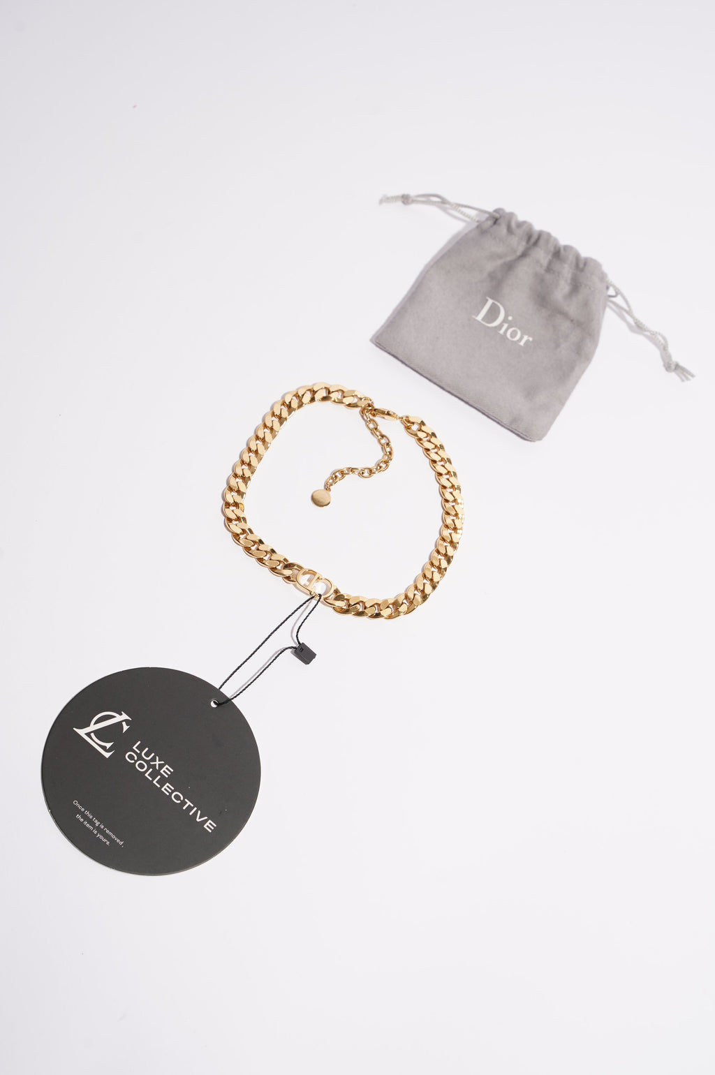 Christian Dior Womens Danseuse Etoile Choker Gold