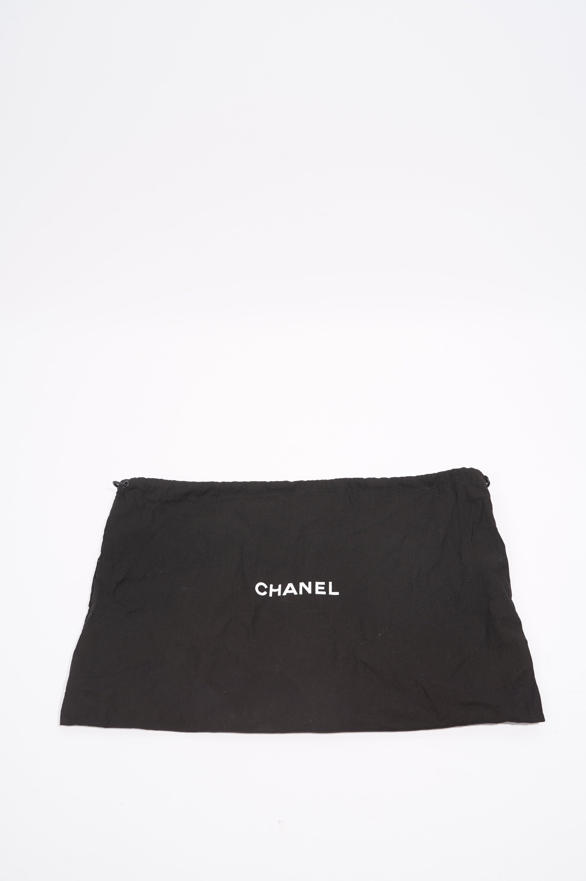 Chanel Lambskin Classic Double Flap Black Leather Medium