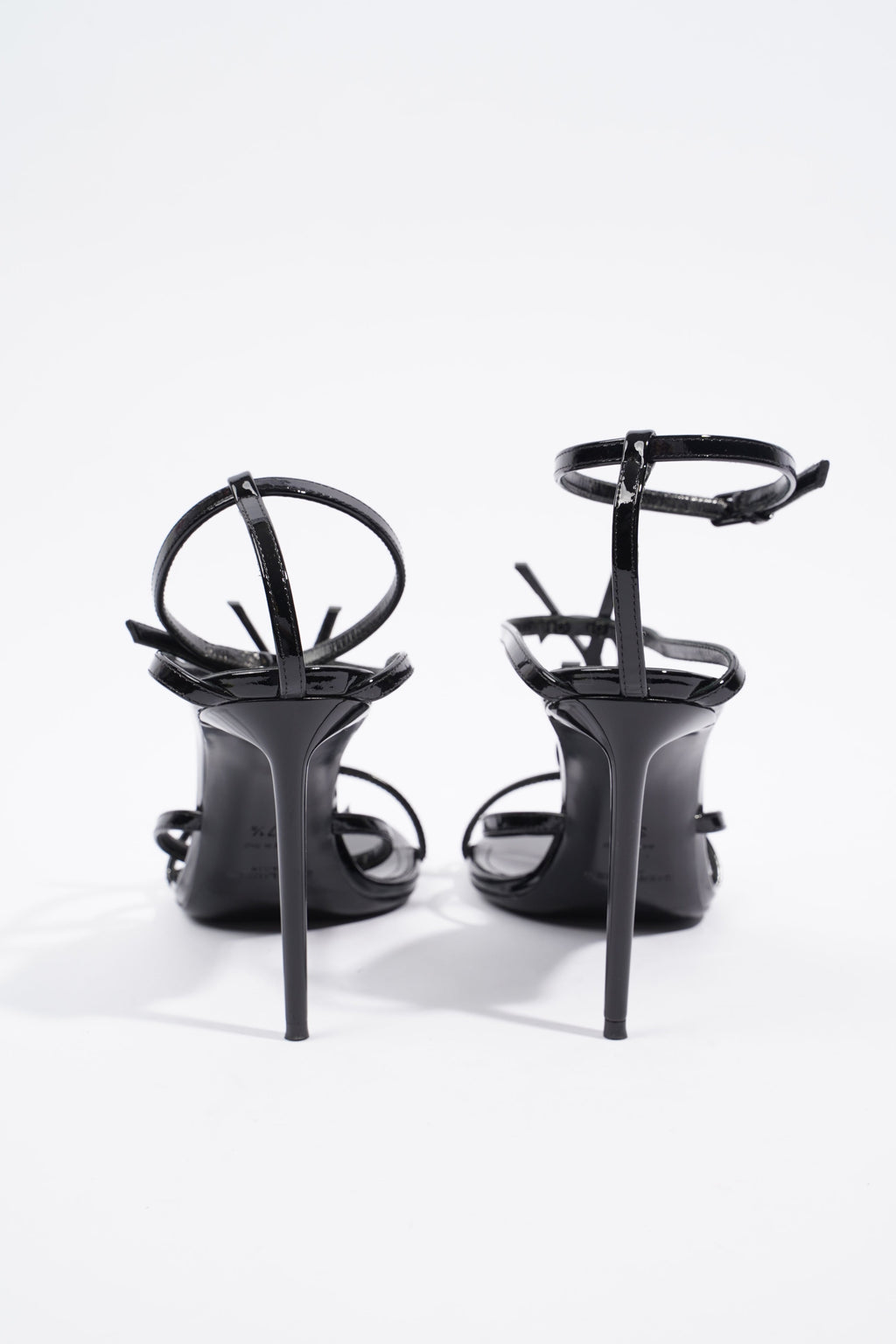 Saint Laurent Cassandra 95 Patent Black EU 37.5 / UK 4.5