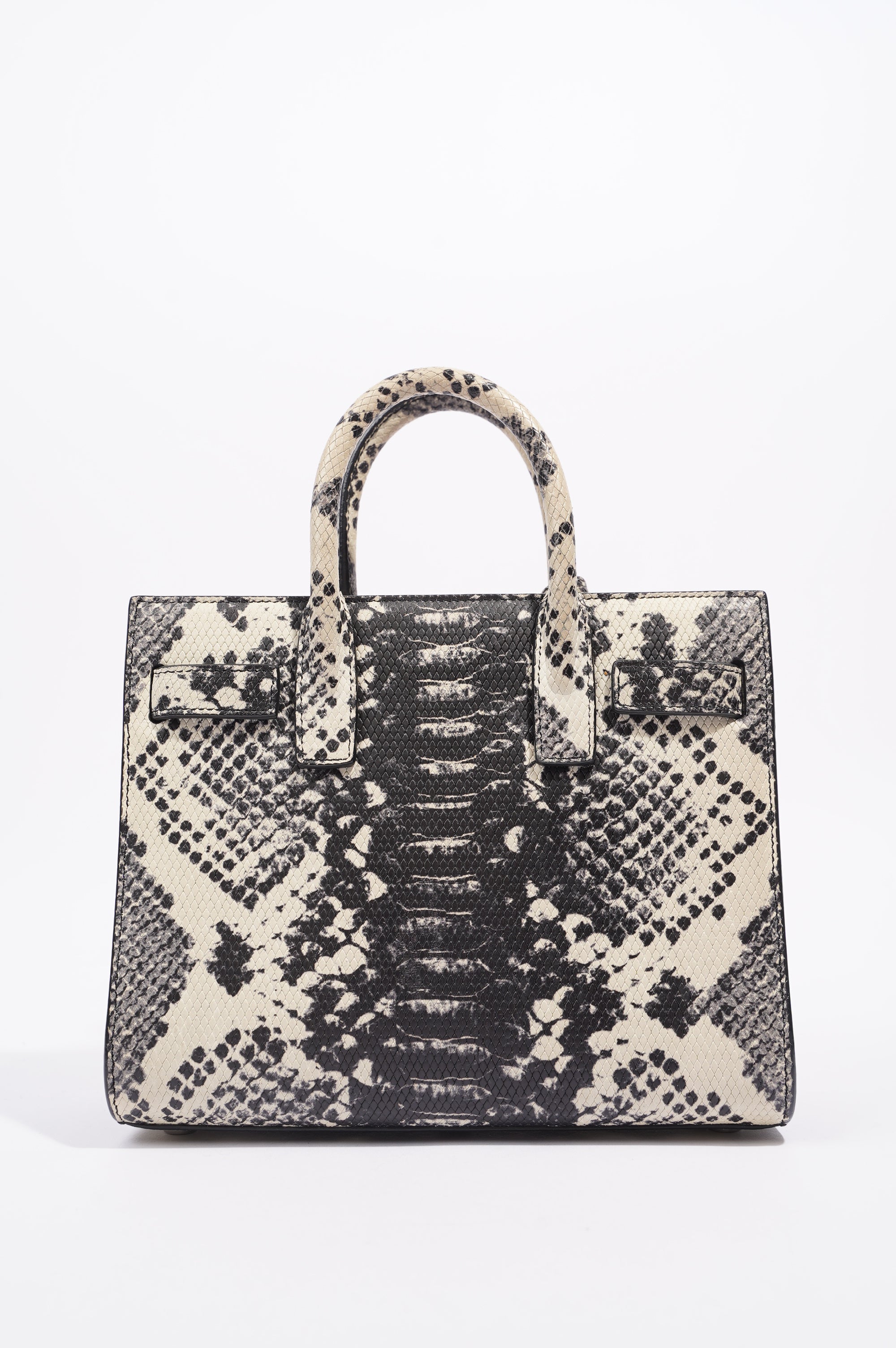 Saint Laurent Womens Sac De Jour Python Nano