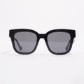 Gucci Womens Square Sunglasses Black Acetate 145