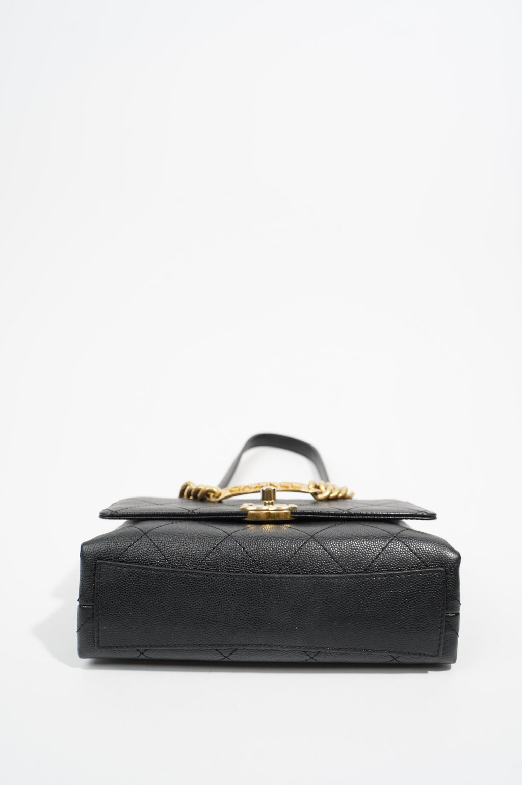 Chanel Womens Quilted Mini Bracelet On Chain Flap