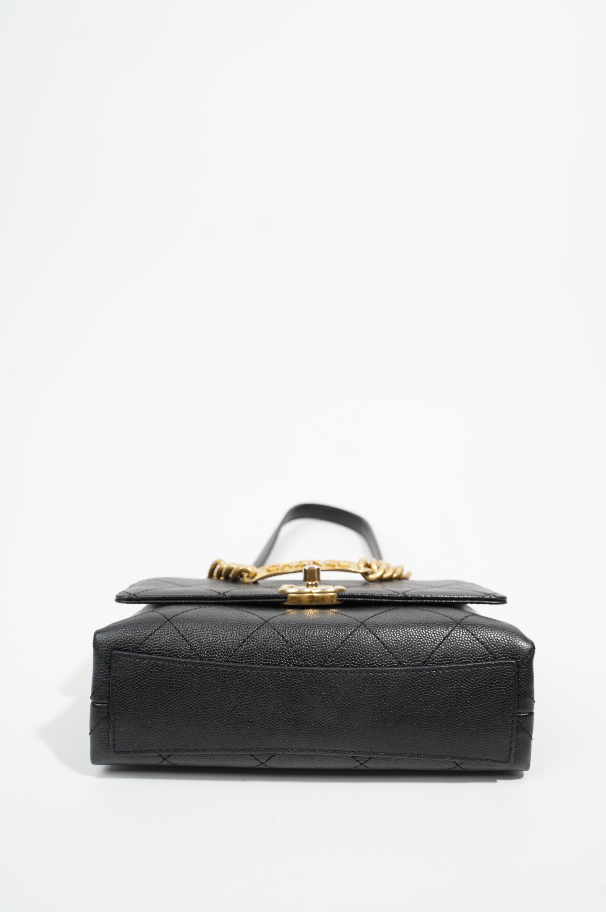Chanel Womens Quilted Mini Bracelet On Chain Flap