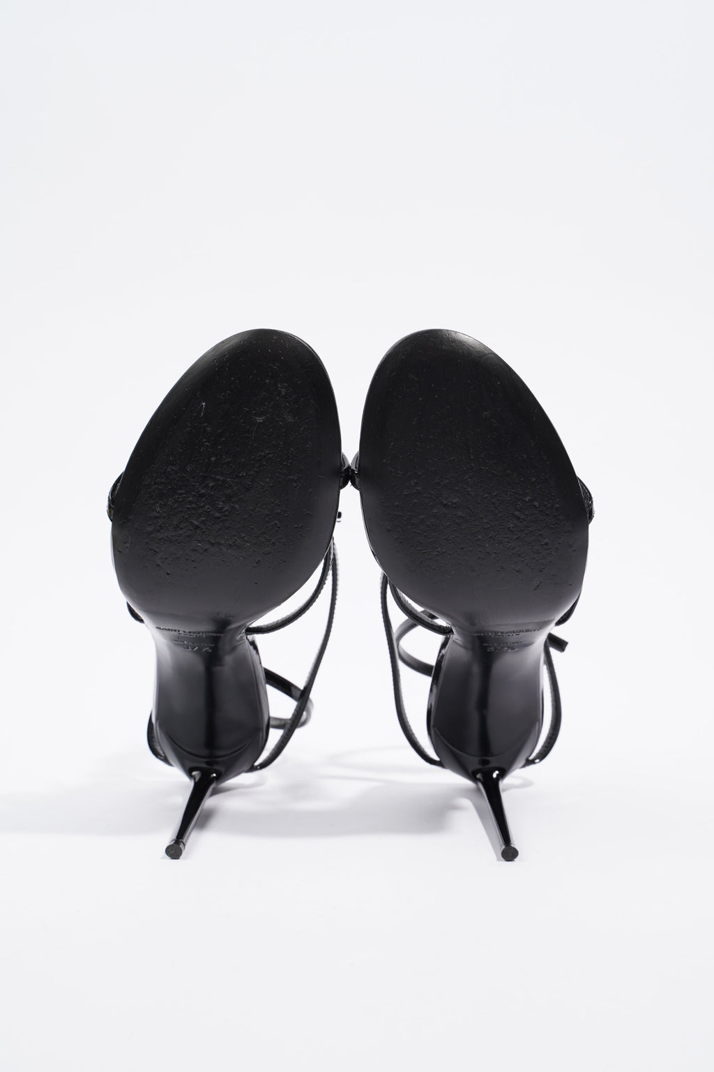 Saint Laurent Cassandra 95 Patent Black EU 37.5 / UK 4.5
