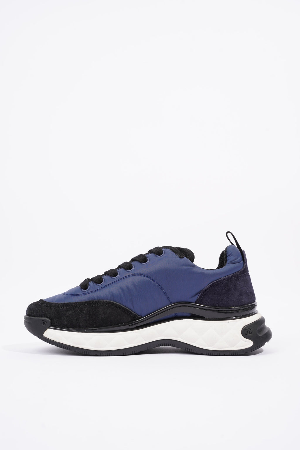 Chanel CC Logo Navy / Black EU 37 / UK 4