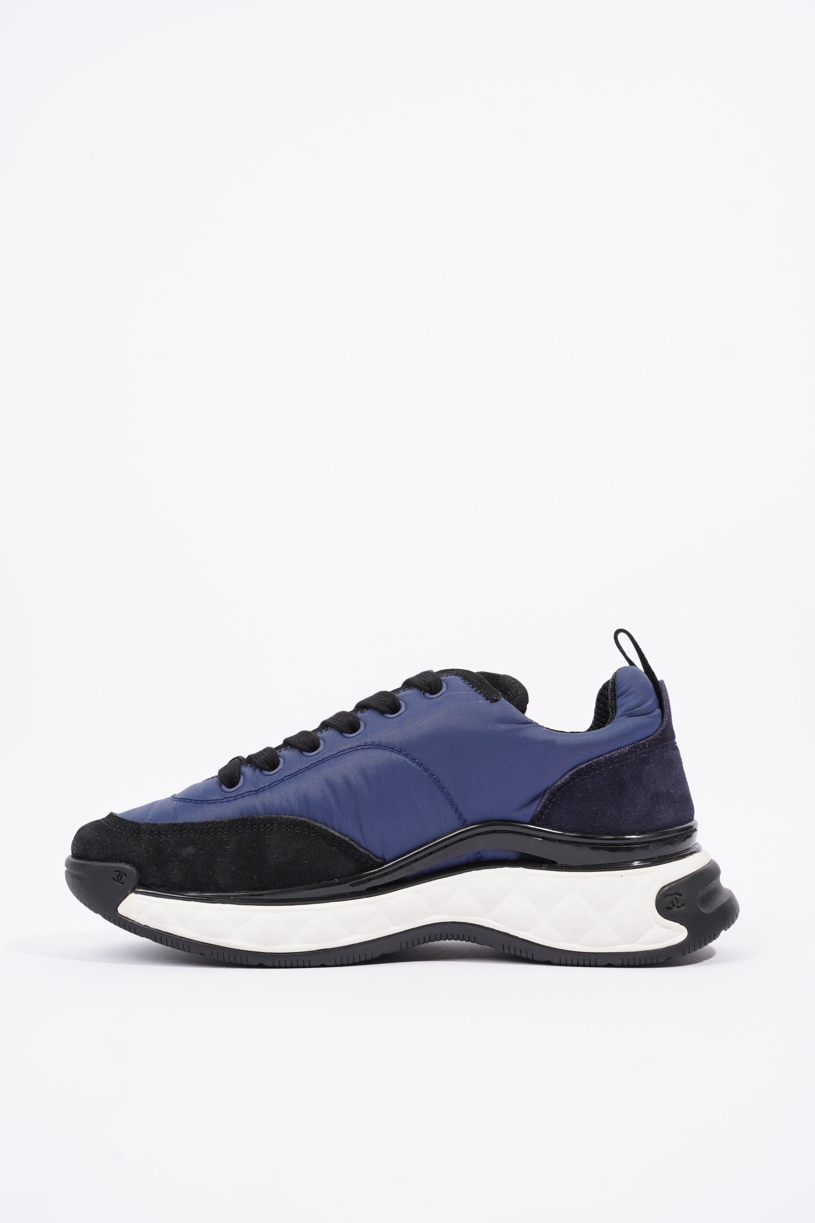 Chanel CC Logo Navy / Black EU 37 / UK 4