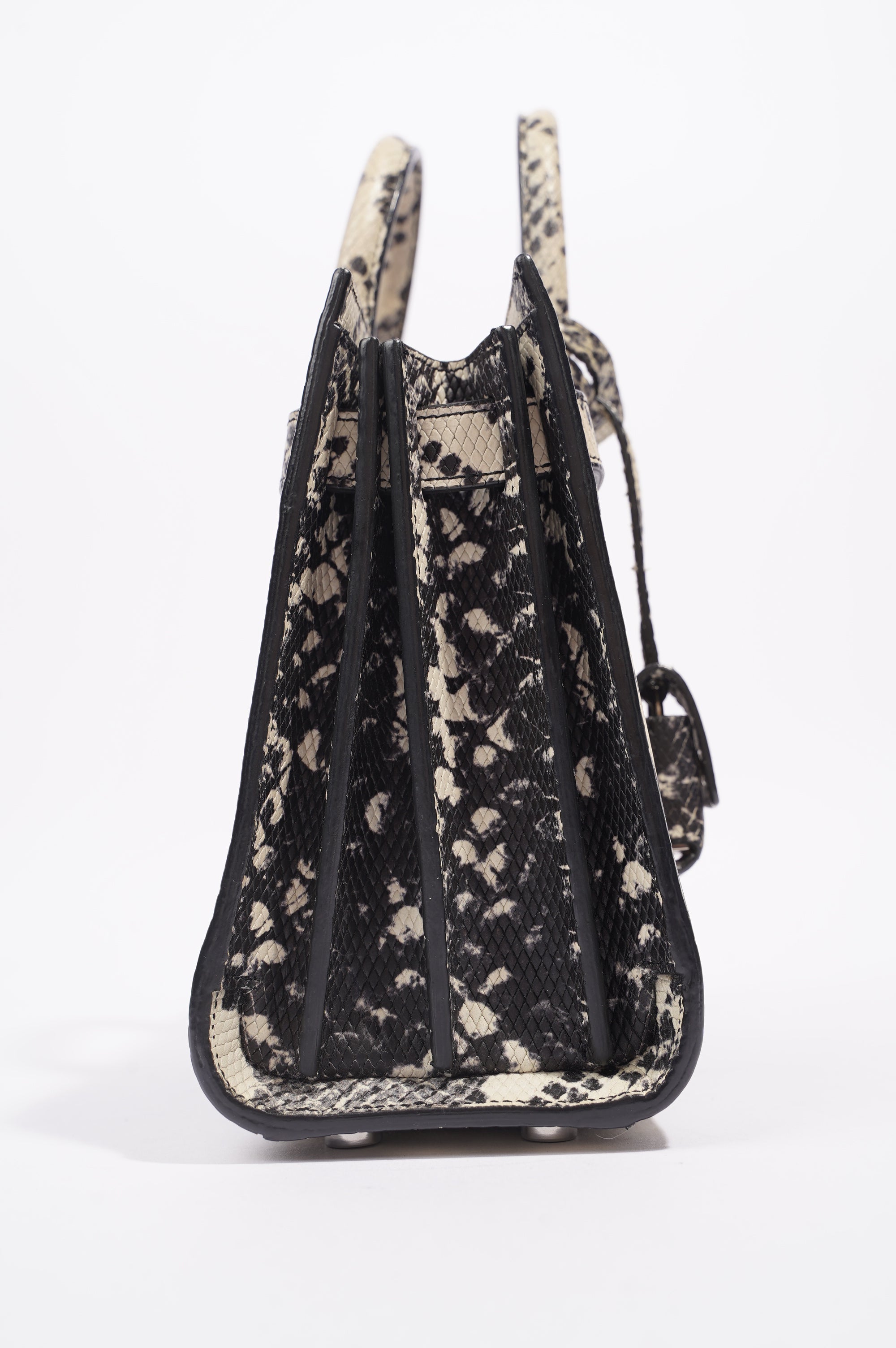 Saint Laurent Womens Sac De Jour Python Nano