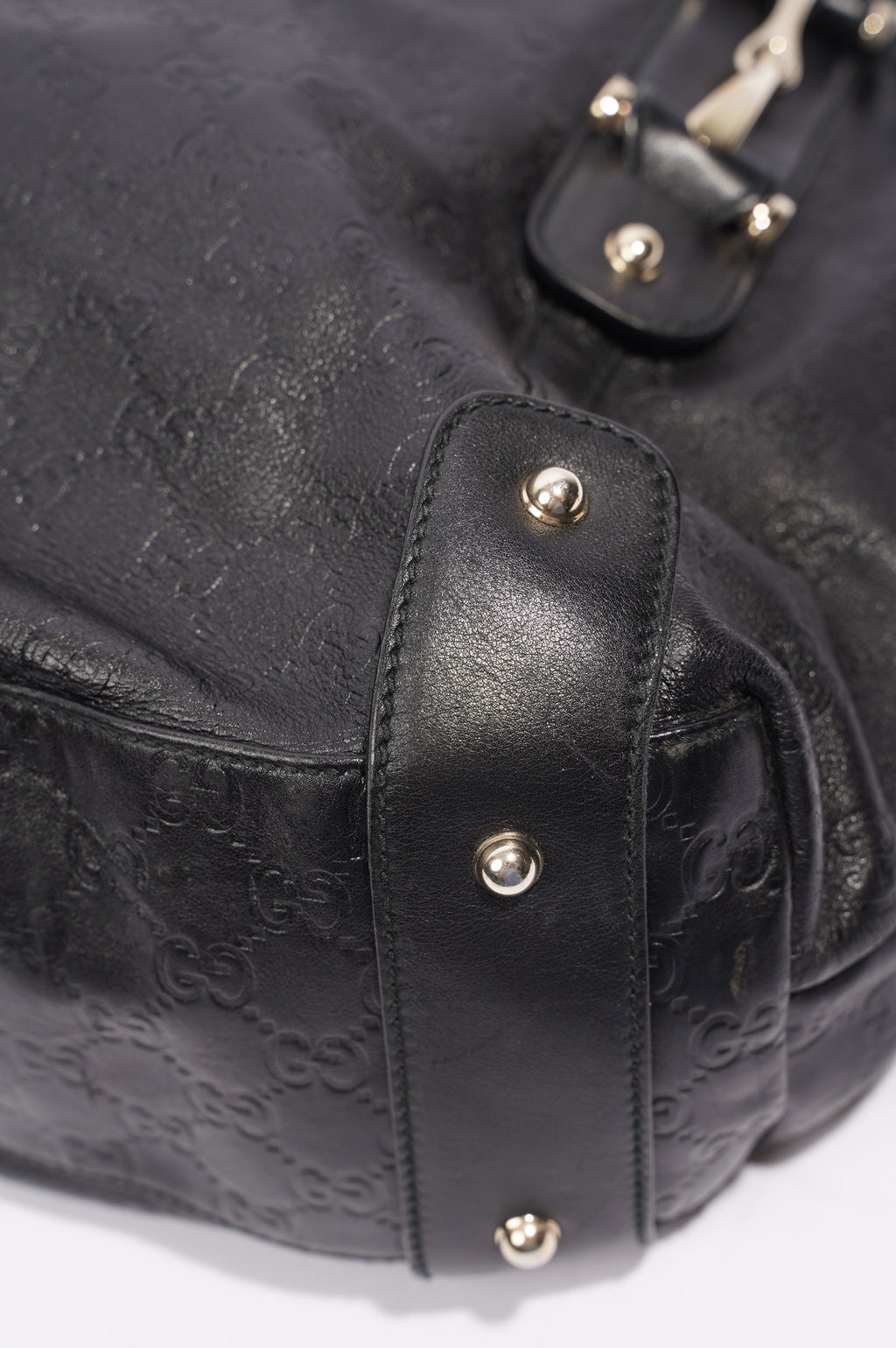 Gucci Womens Pelham Bag Black Leather