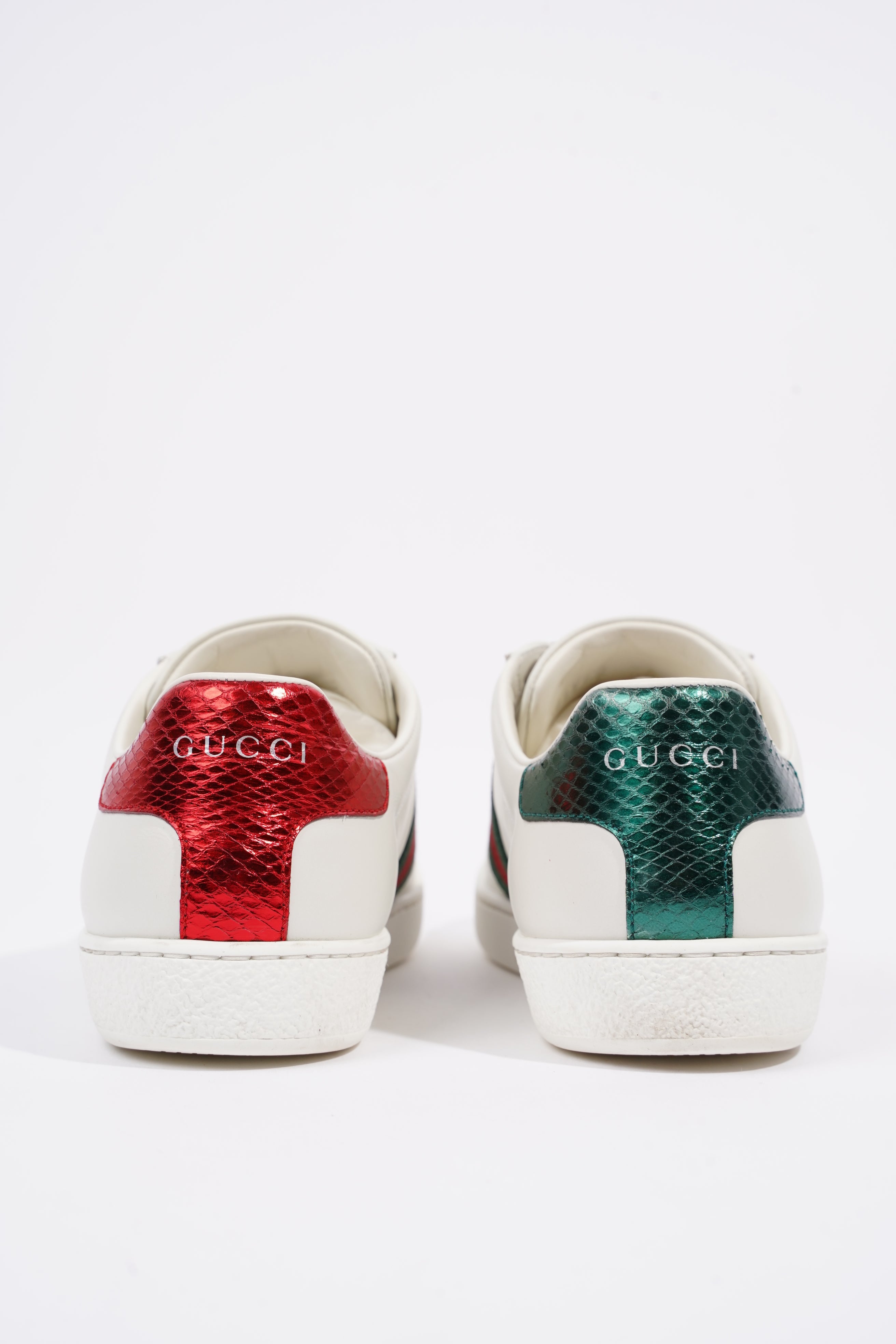 Gucci Womens Ace Bee White / Red / Green EU 36 / UK 3