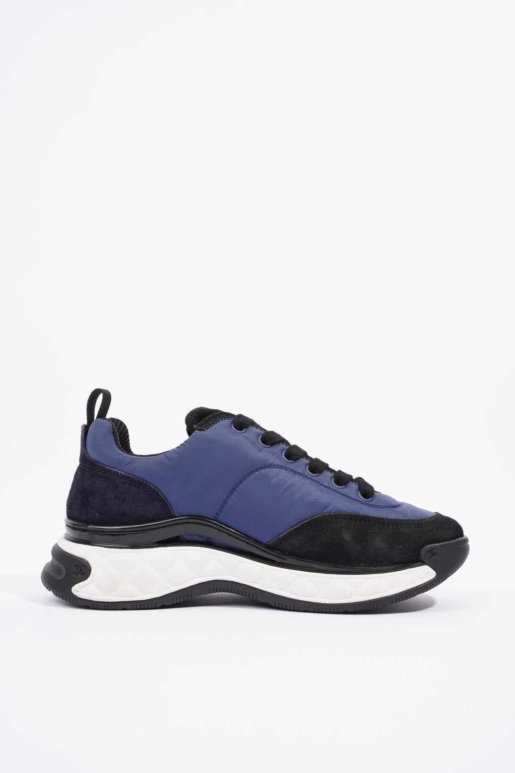Chanel CC Logo Navy / Black EU 37 / UK 4