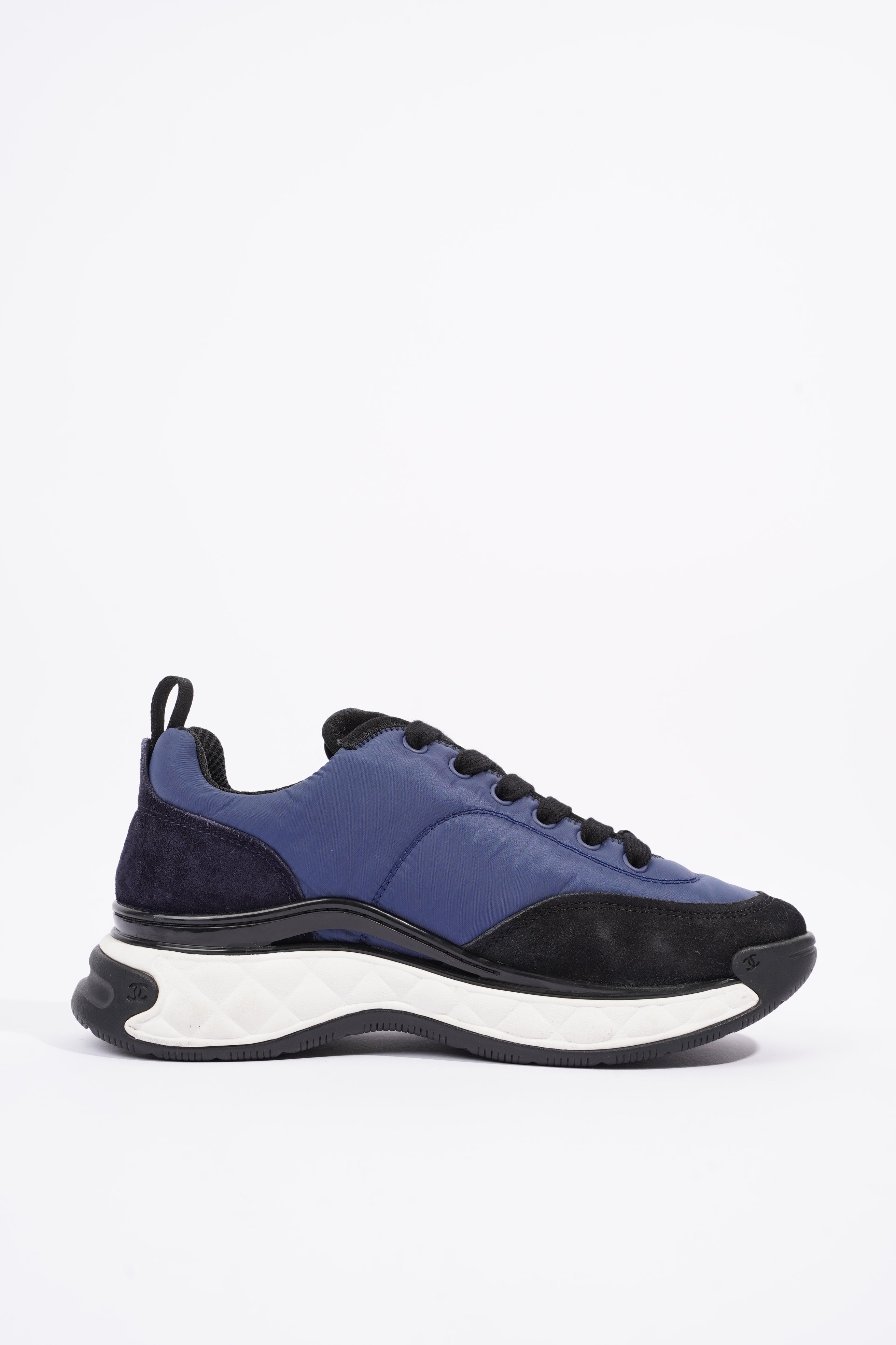 Chanel CC Logo Navy / Black EU 37 / UK 4