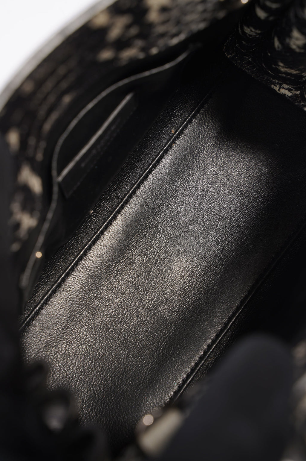 Saint Laurent Womens Sac De Jour Python Nano