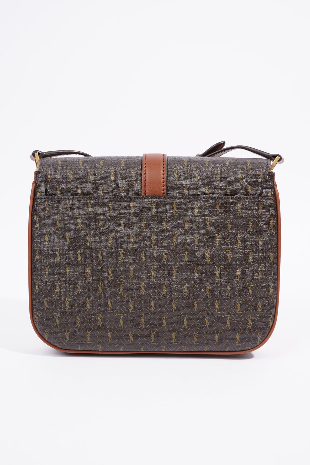 Saint Laurent Le Monagramme Small Satchel Chestnut