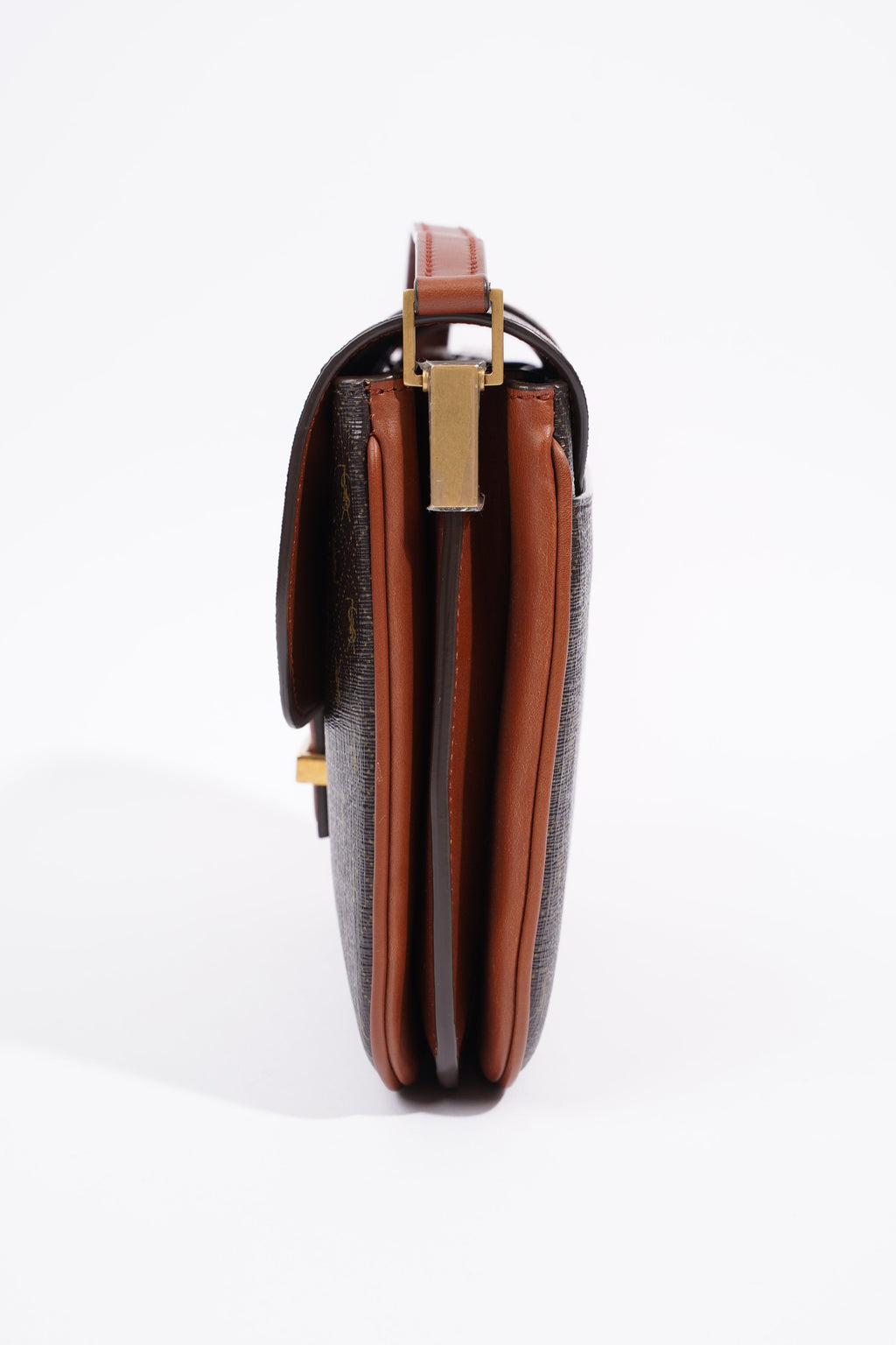 Saint Laurent Le Monagramme Small Satchel Chestnut