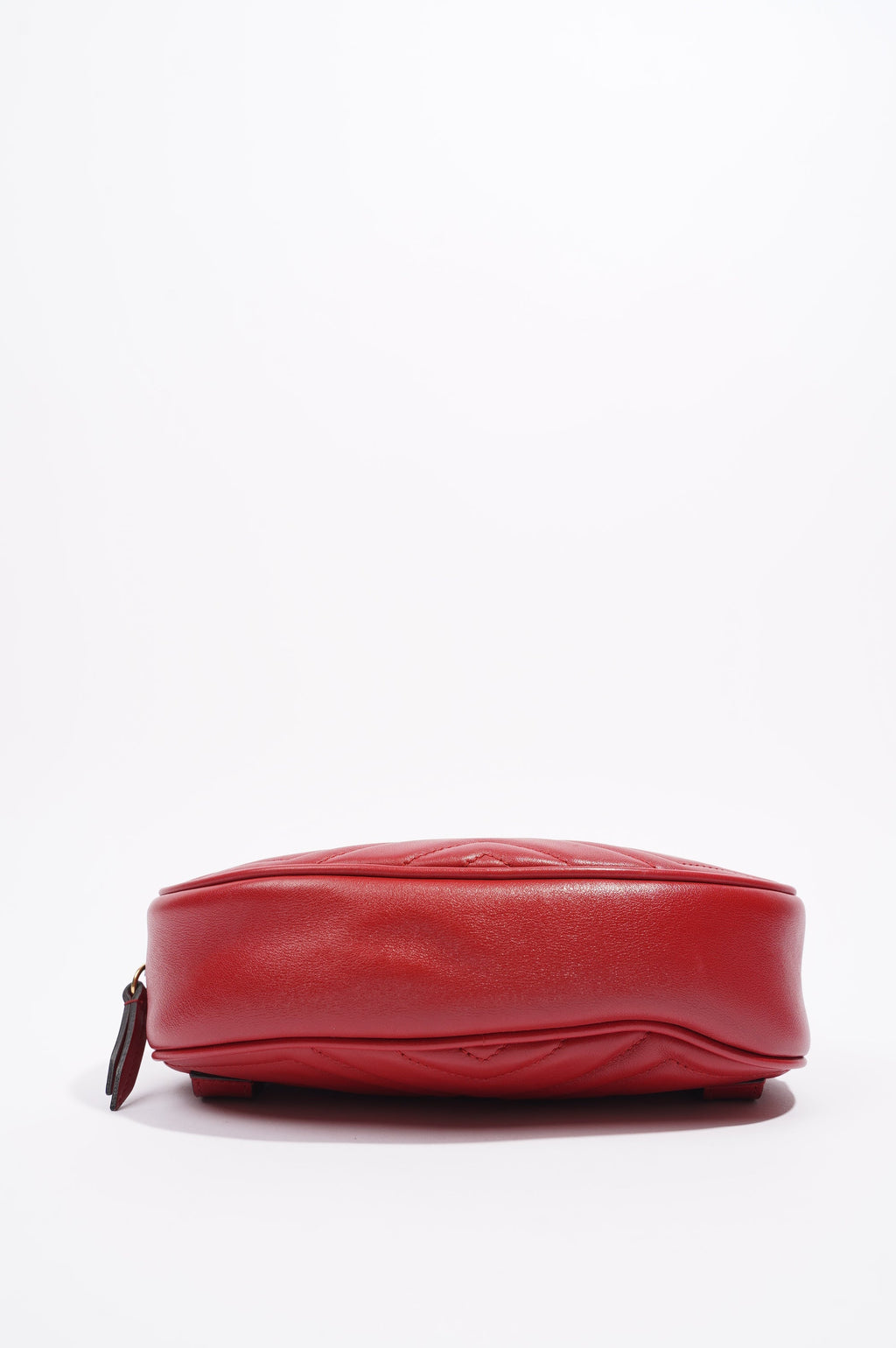 Gucci Womens Marmont Belt Bag Red Leather