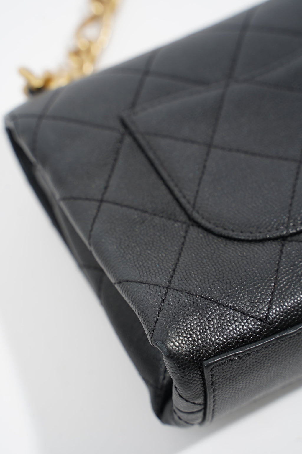 Chanel Womens Quilted Mini Bracelet On Chain Flap