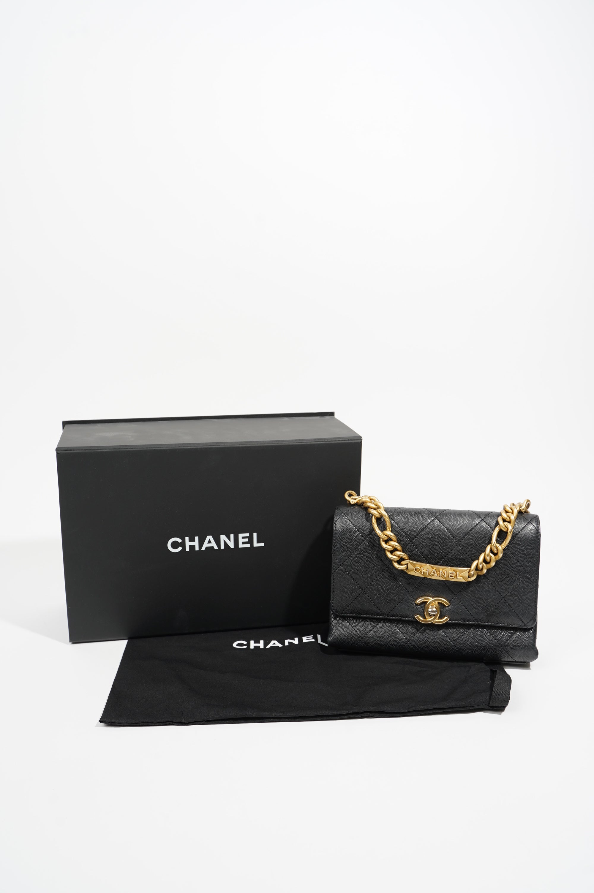 Chanel Womens Quilted Mini Bracelet On Chain Flap