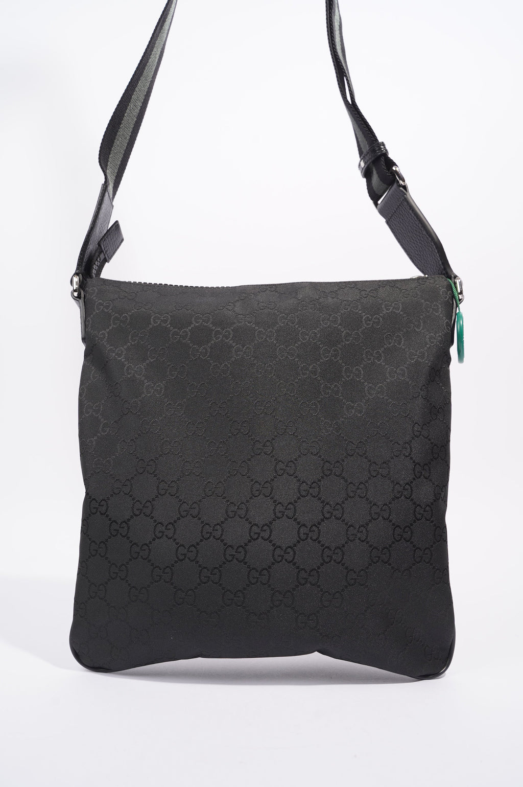 Gucci Mens GG Messenger Bag Black Small