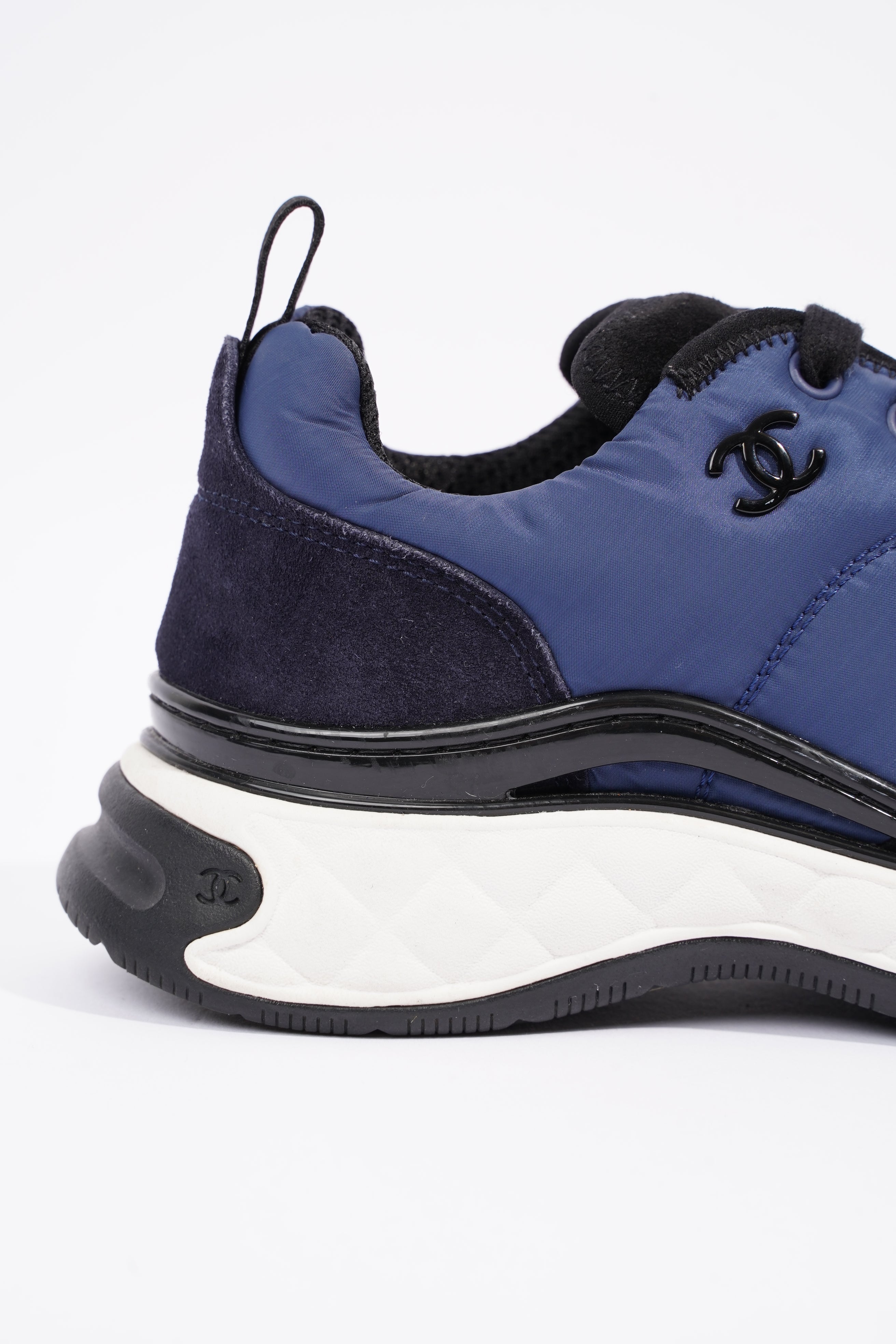 Chanel CC Logo Navy / Black EU 37 / UK 4