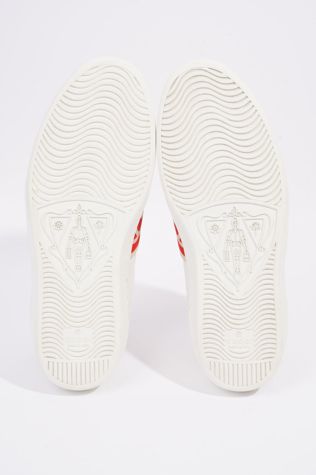 Gucci Mens Ace Elastic Web White / Green / Red EU 39 / UK 5