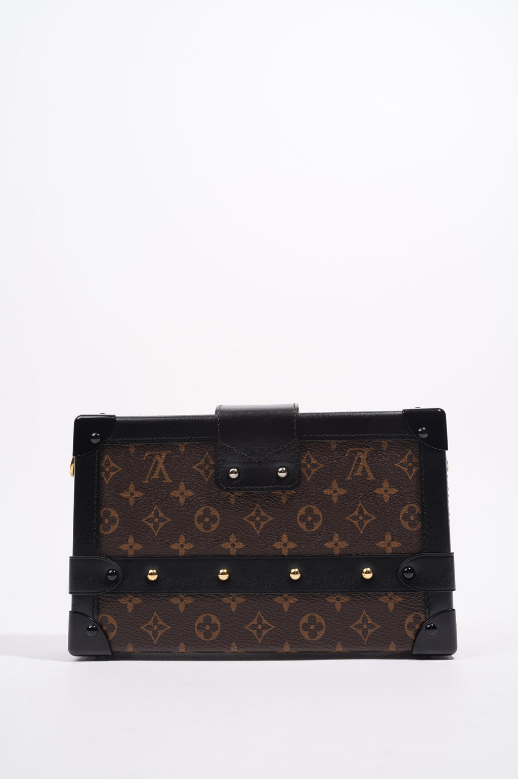 Louis Vuitton Womens Petite Malle Monogram / Black