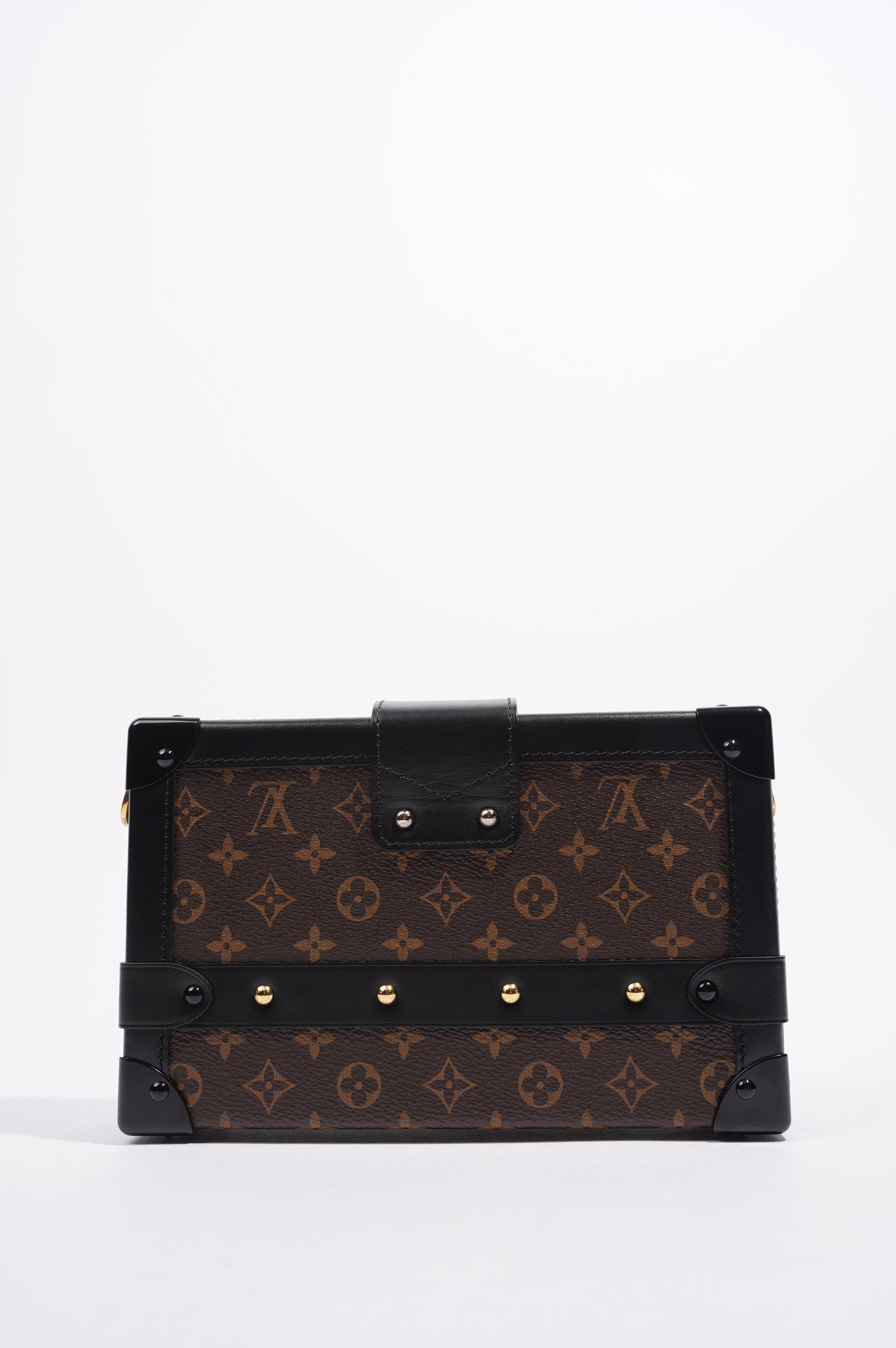 Louis Vuitton Womens Petite Malle Monogram / Black