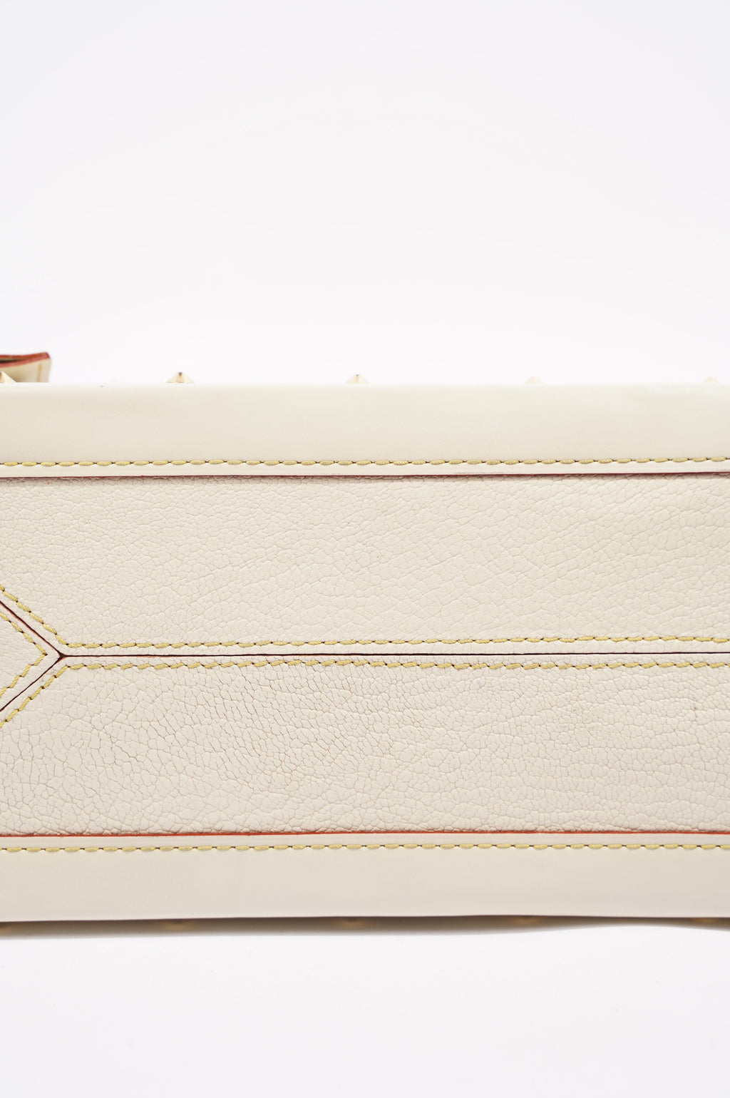 Louis Vuitton Womens Vintage Suhali Le Fabuleux Tote Bag White / Gold