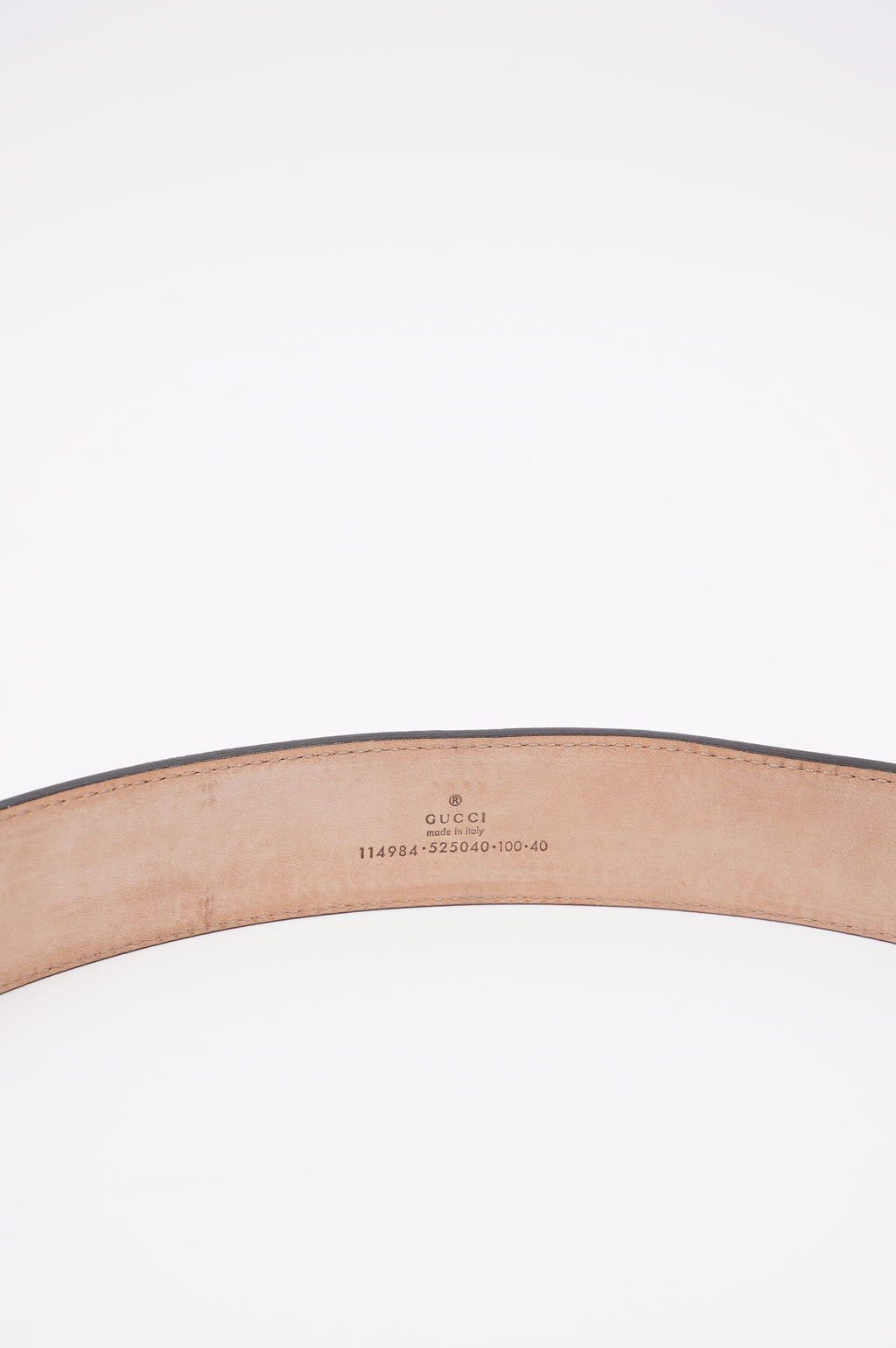 Gucci Mens Interlocking Belt Green / Red 100cm - 40"