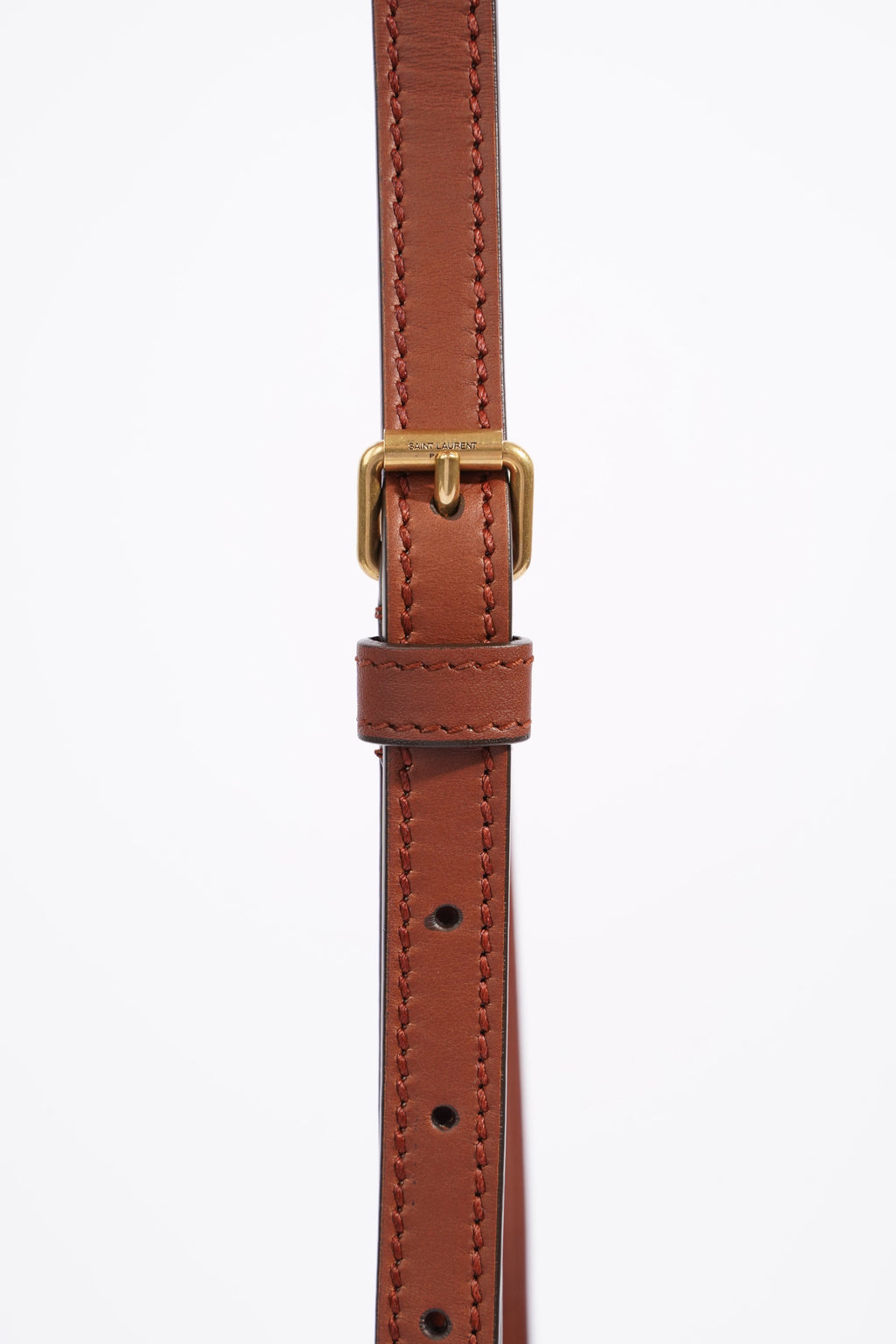 Saint Laurent Le Monagramme Small Satchel Chestnut