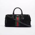 Gucci Womens Ophidia Boston Bag Black / Green / Red