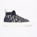 Christian Dior Womens Walk n' Dior High Top Navy / White EU 40 / UK 7