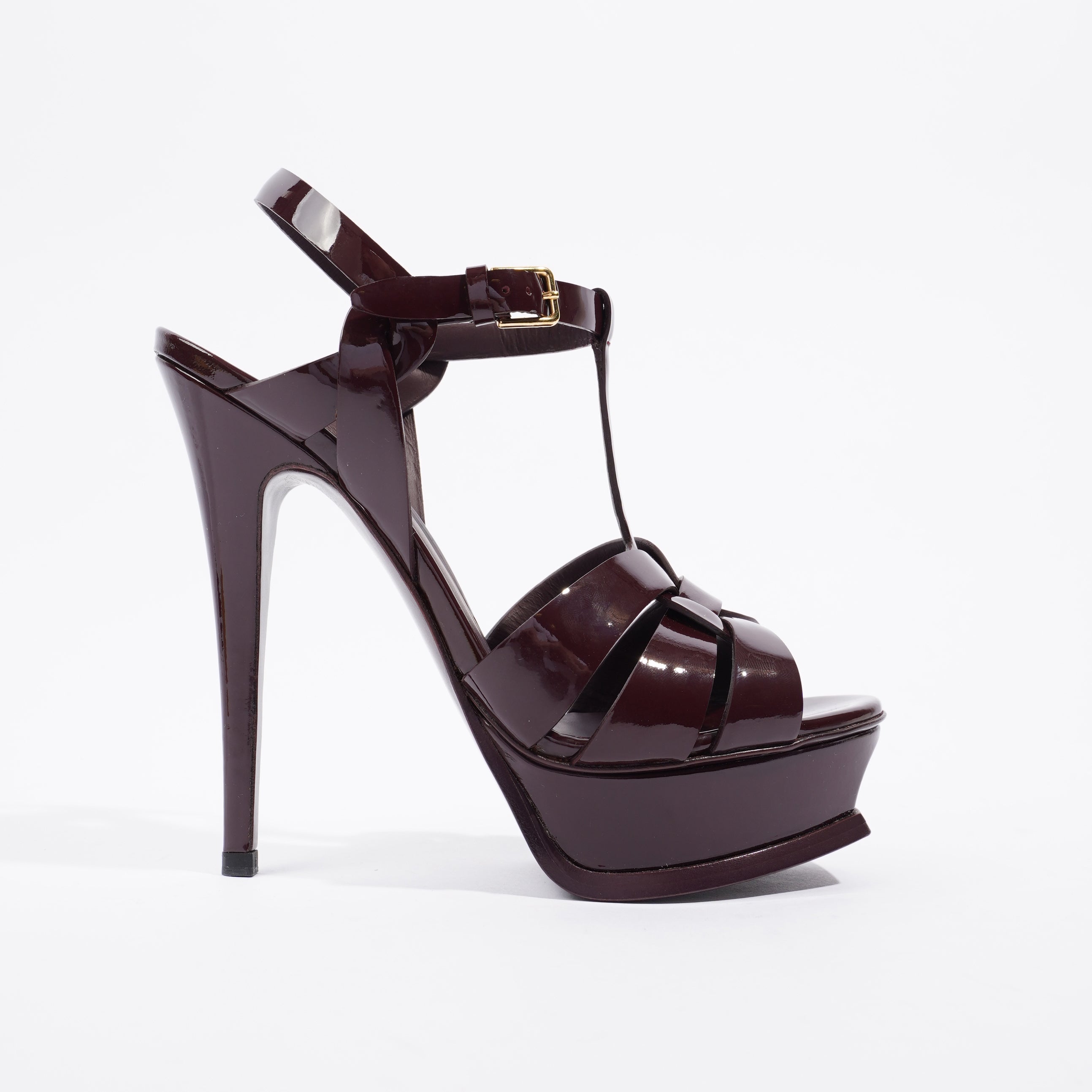 Saint Laurent Tribute 105 Patent Amarena EU 36.5 / UK 3.5