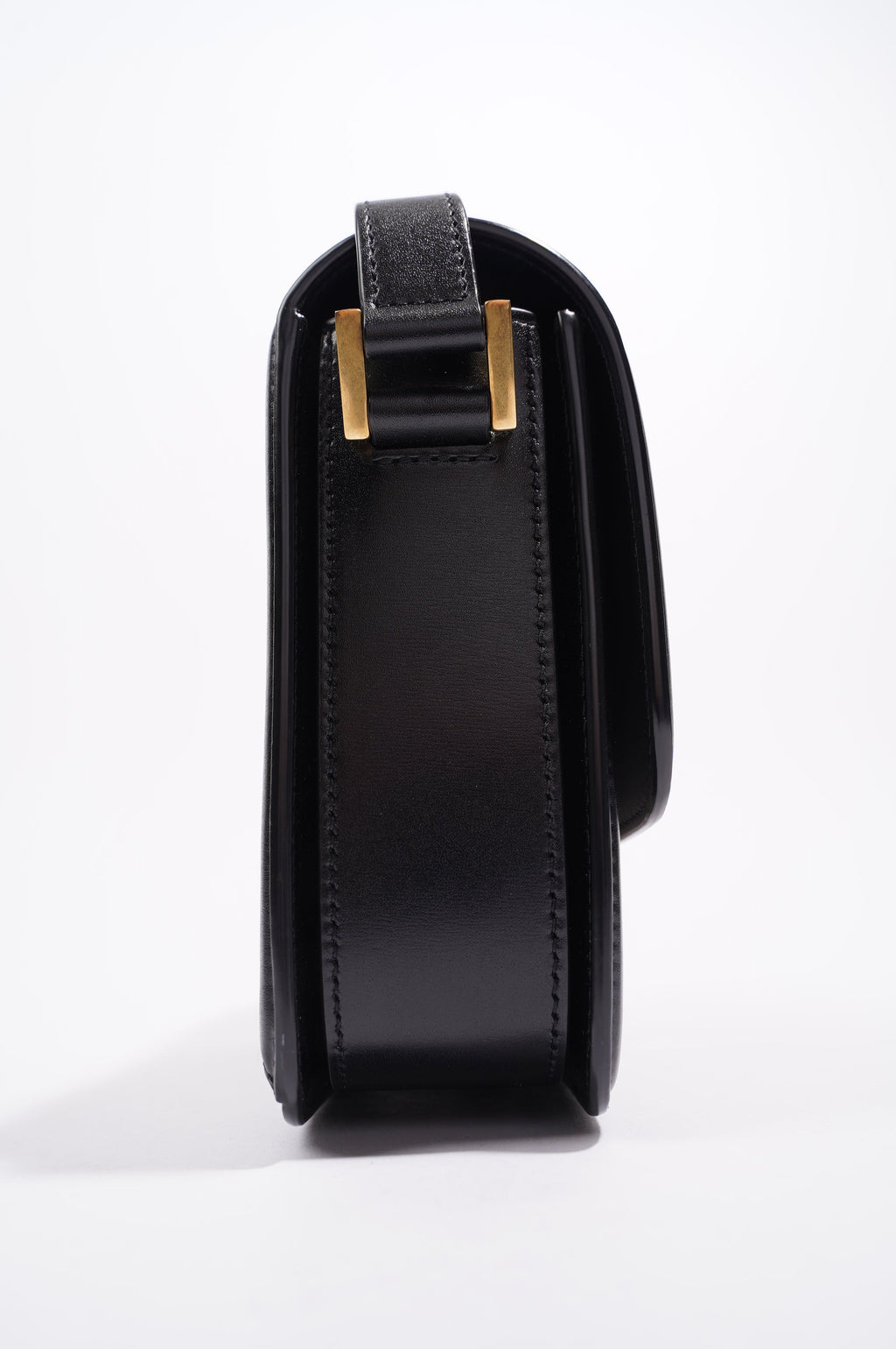 Saint Laurent Womens Solferino Beige / Black Medium