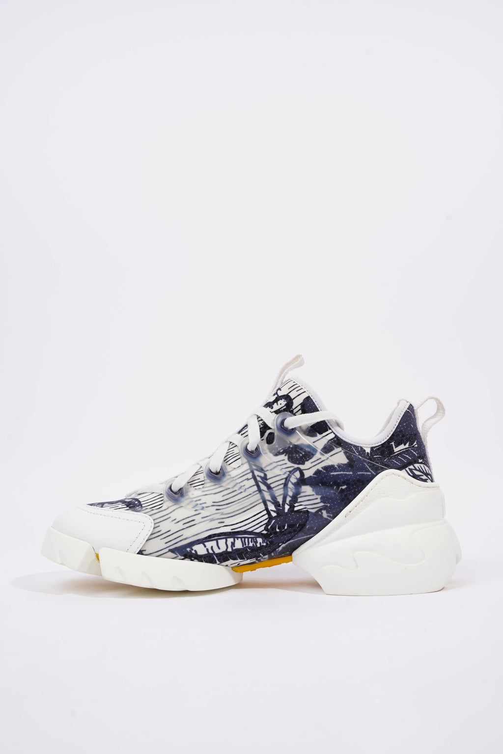 Christian Dior Womens D-Connect White / Blue EU 36.5 / UK 3.5