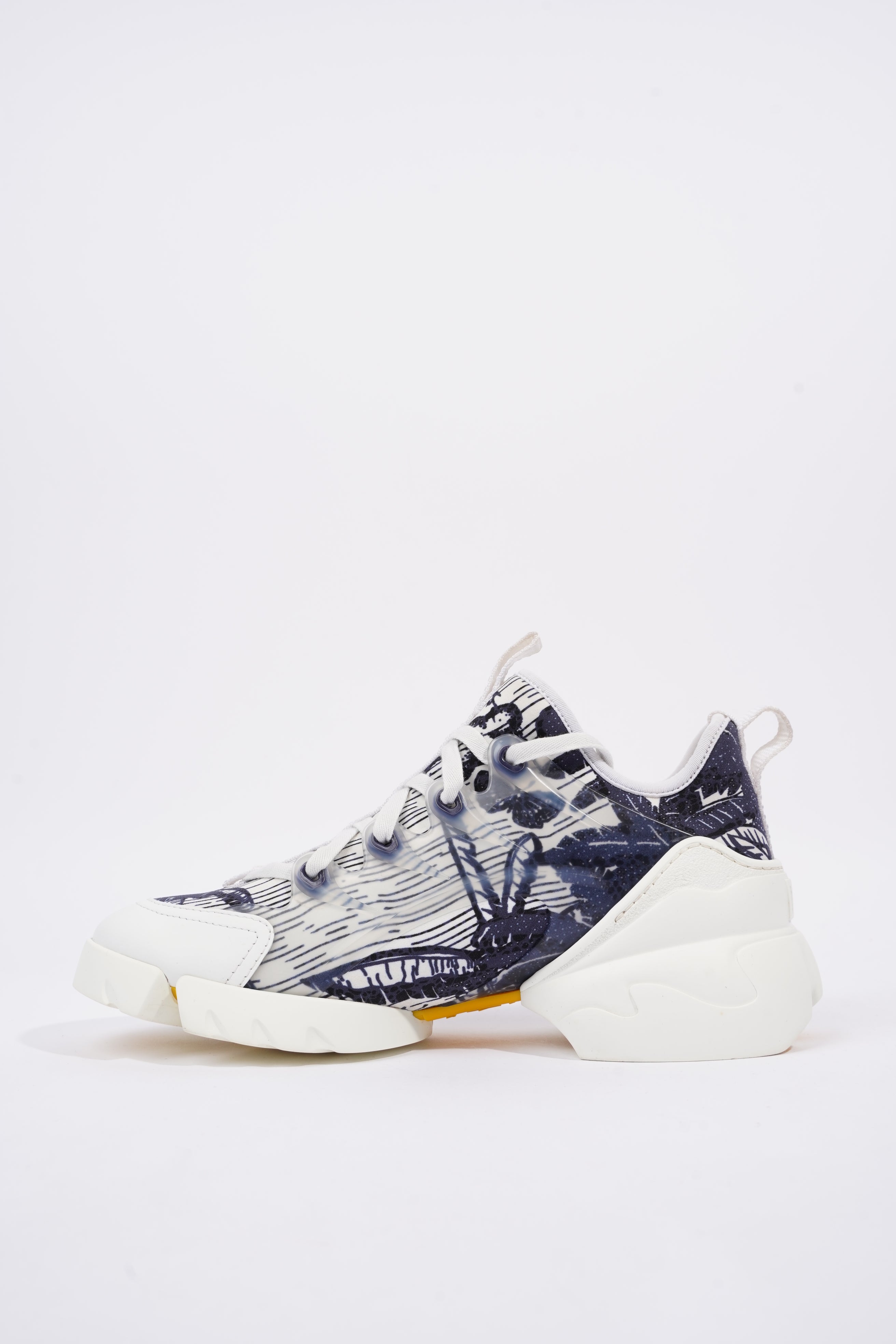 Christian Dior Womens D-Connect White / Blue EU 36.5 / UK 3.5