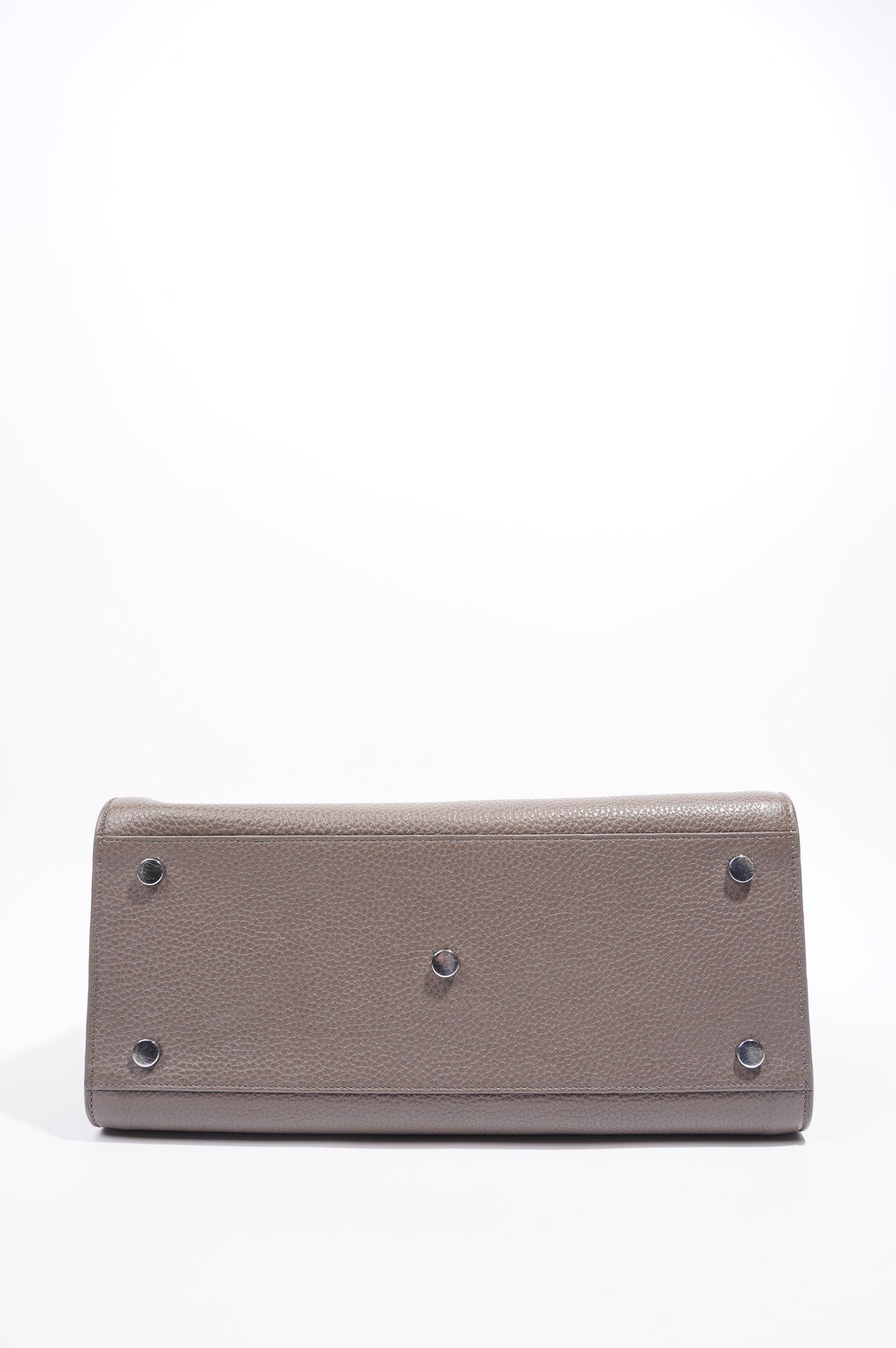 Saint Laurent Sac De Jour Tote Bag Grey Leather Small