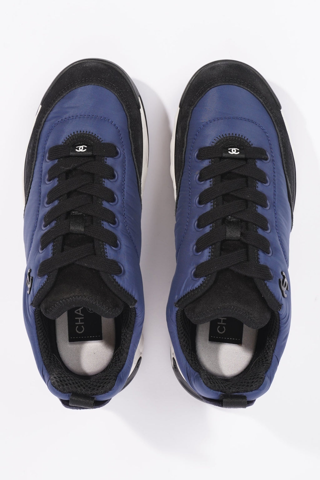 Chanel CC Logo Navy / Black EU 37 / UK 4