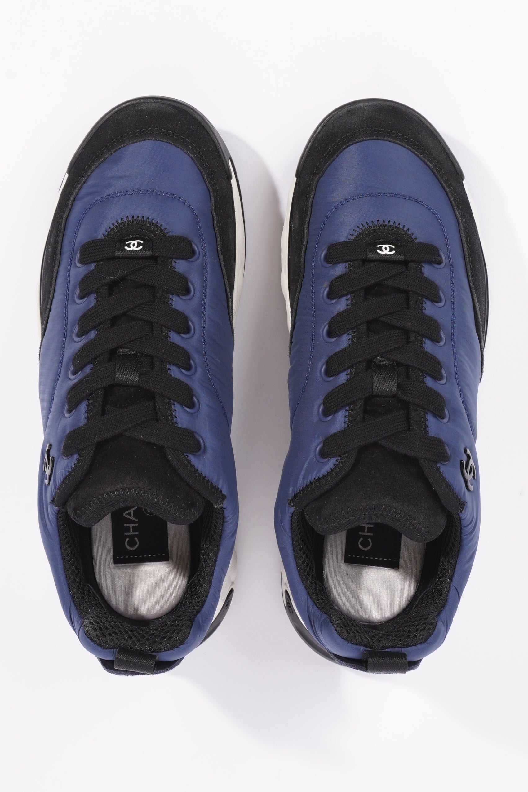 Chanel CC Logo Navy / Black EU 37 / UK 4