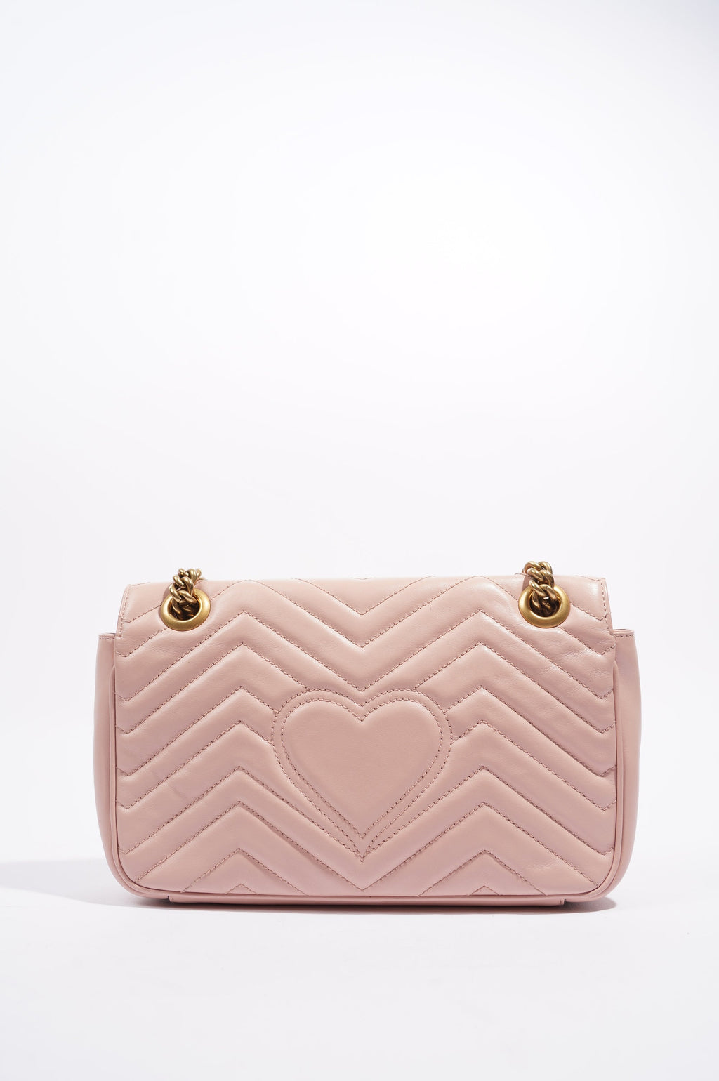 Gucci Womens Marmont Flap Dusty Pink Small