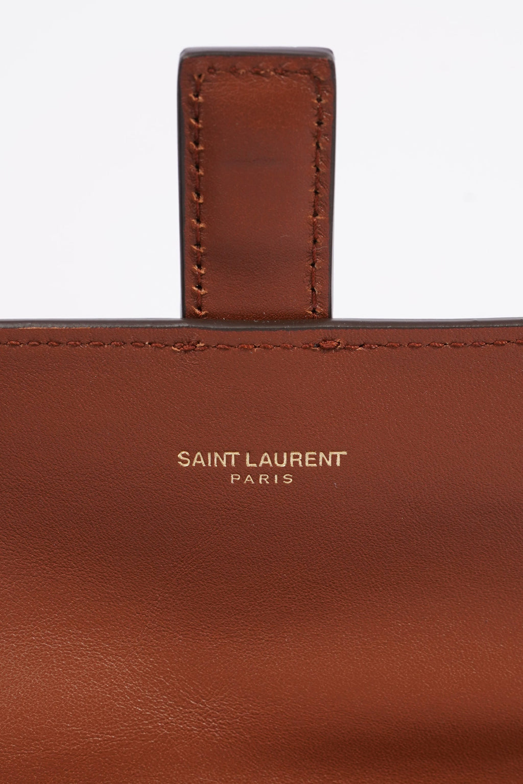 Saint Laurent Le Monagramme Small Satchel Chestnut